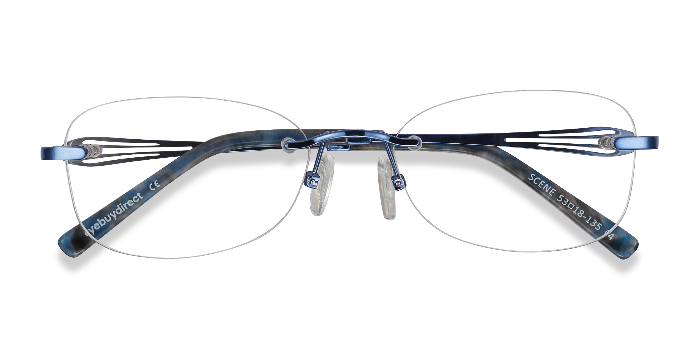 Blue Scene -  Metal Eyeglasses