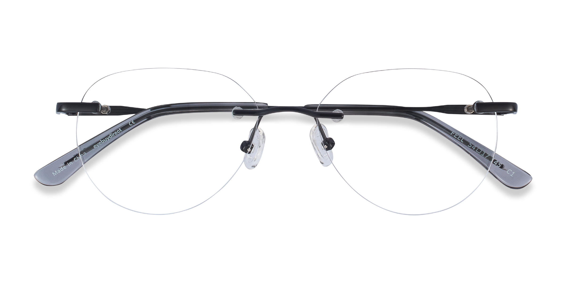 Noir Feel -  Métal Lunettes de vue