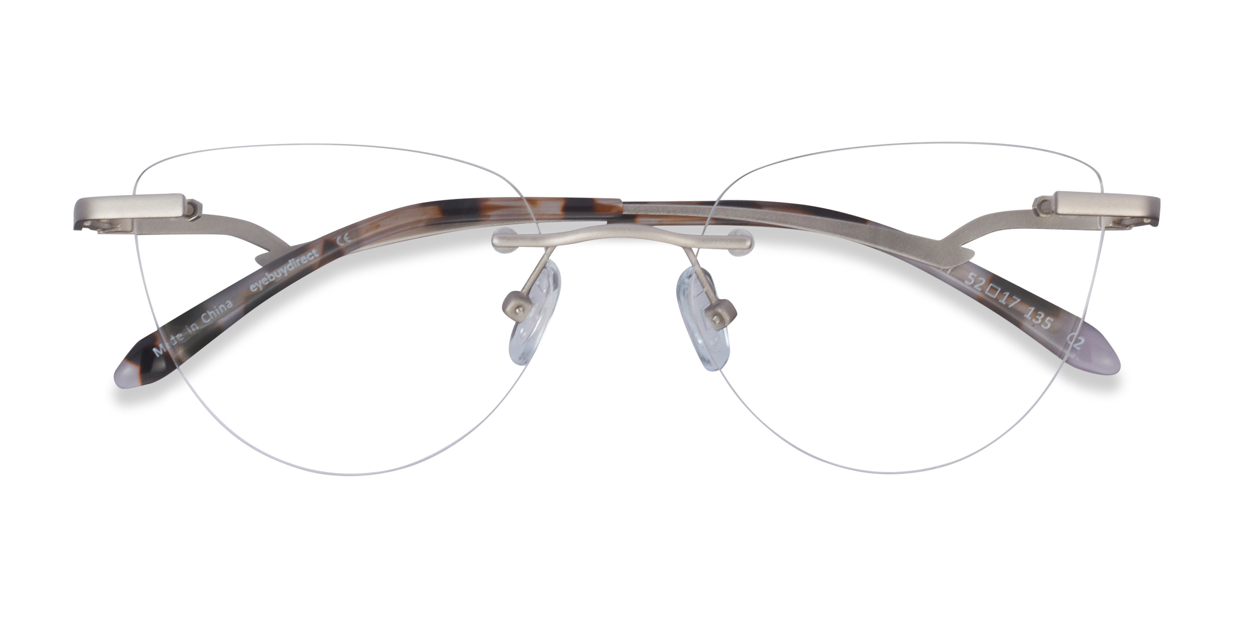 Matte Gunmetal Harmony -  Metal Eyeglasses