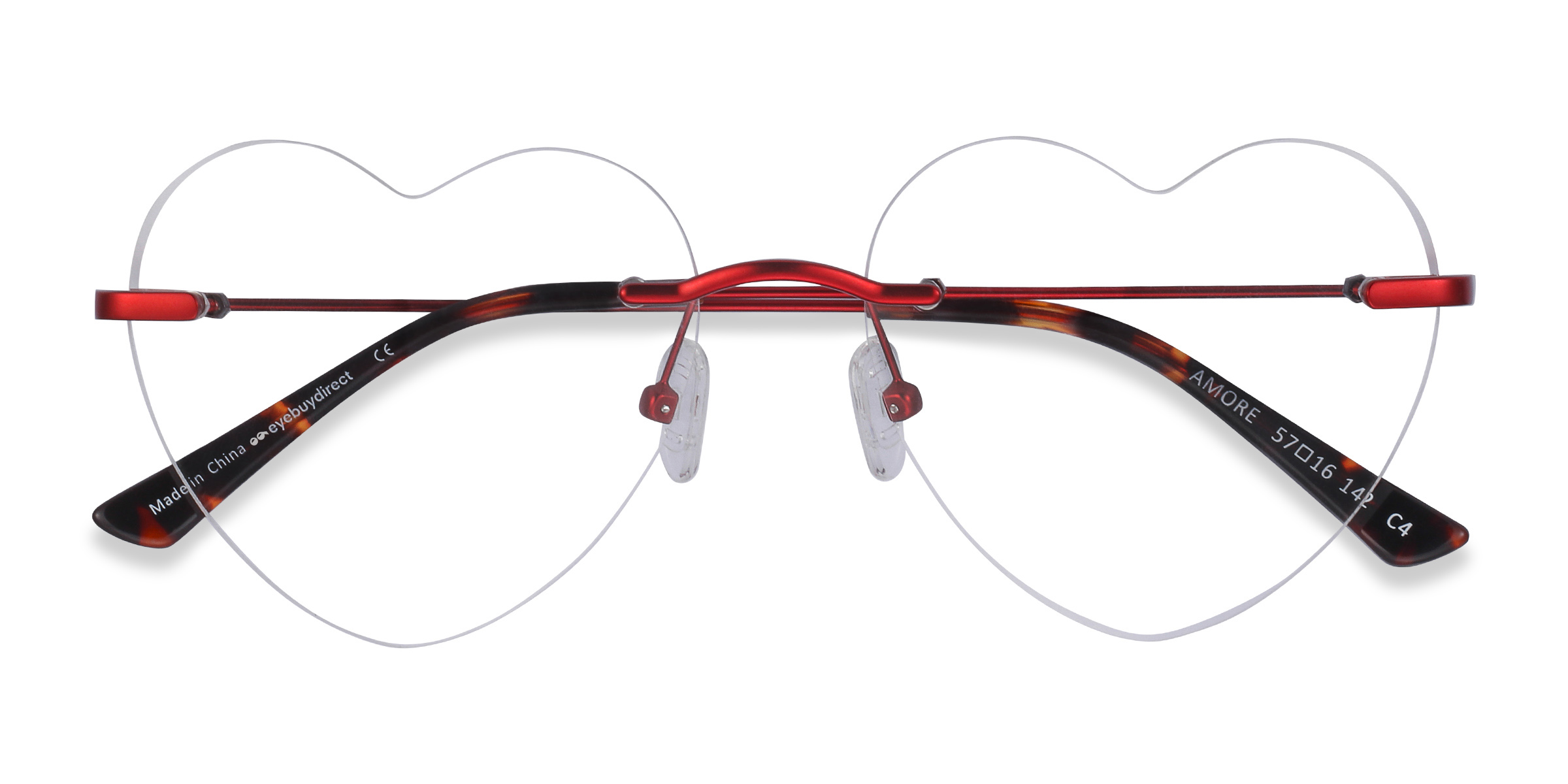 Burgundy Amore -  Metal Eyeglasses