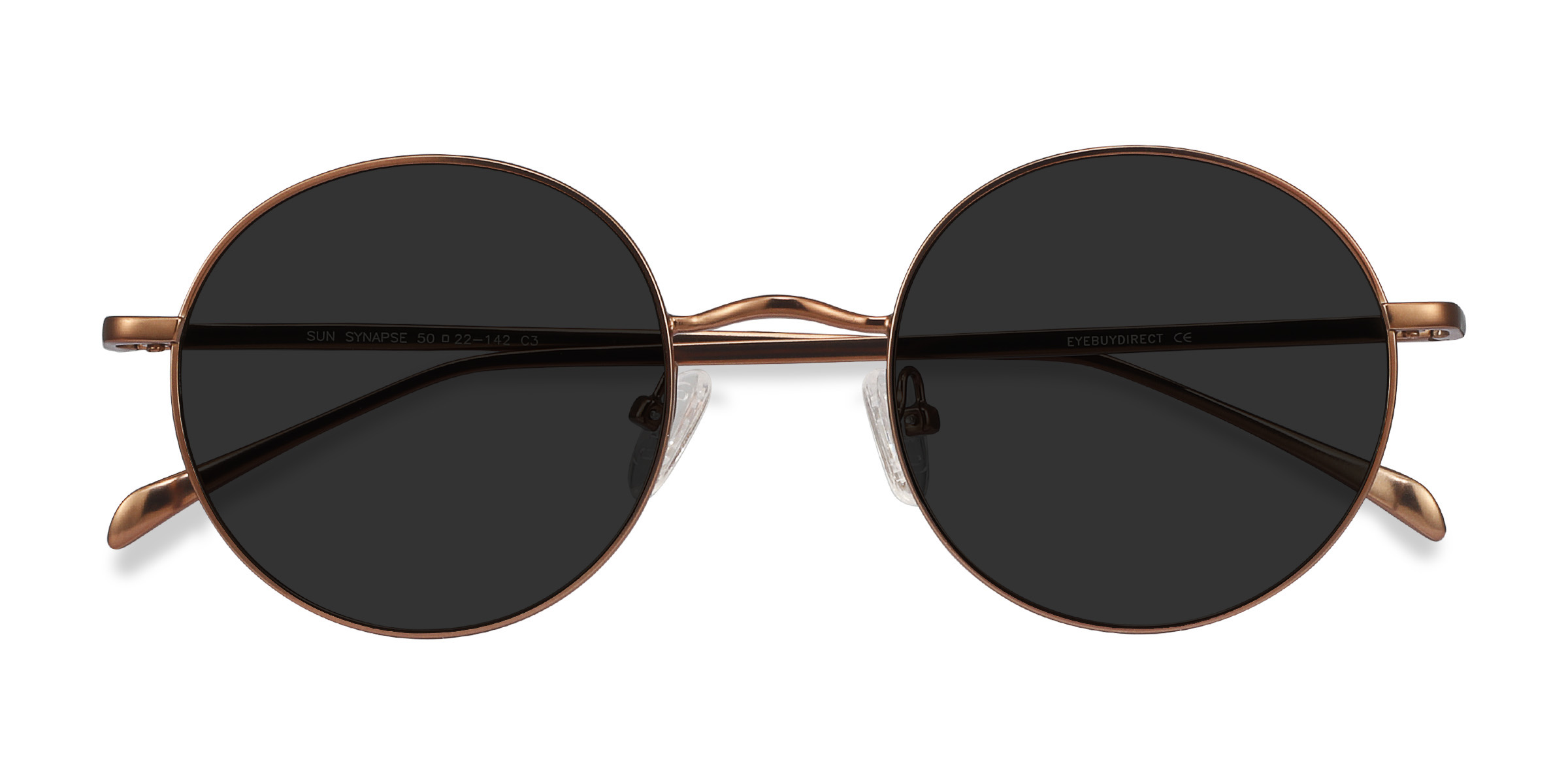 Brown Sun Synapse -  Metal Sunglasses
