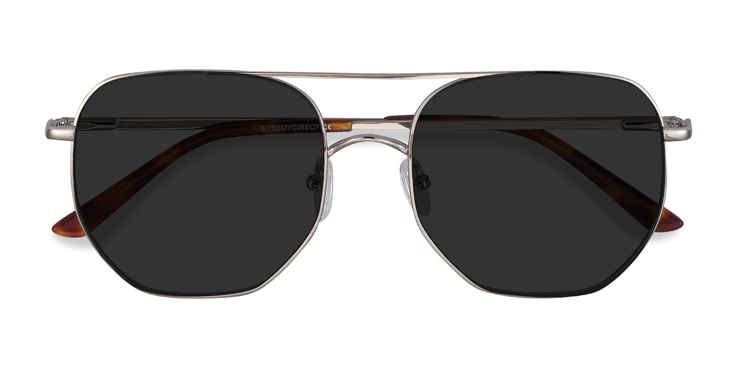 Argenté Impossible -  Métal Lunettes de soleil