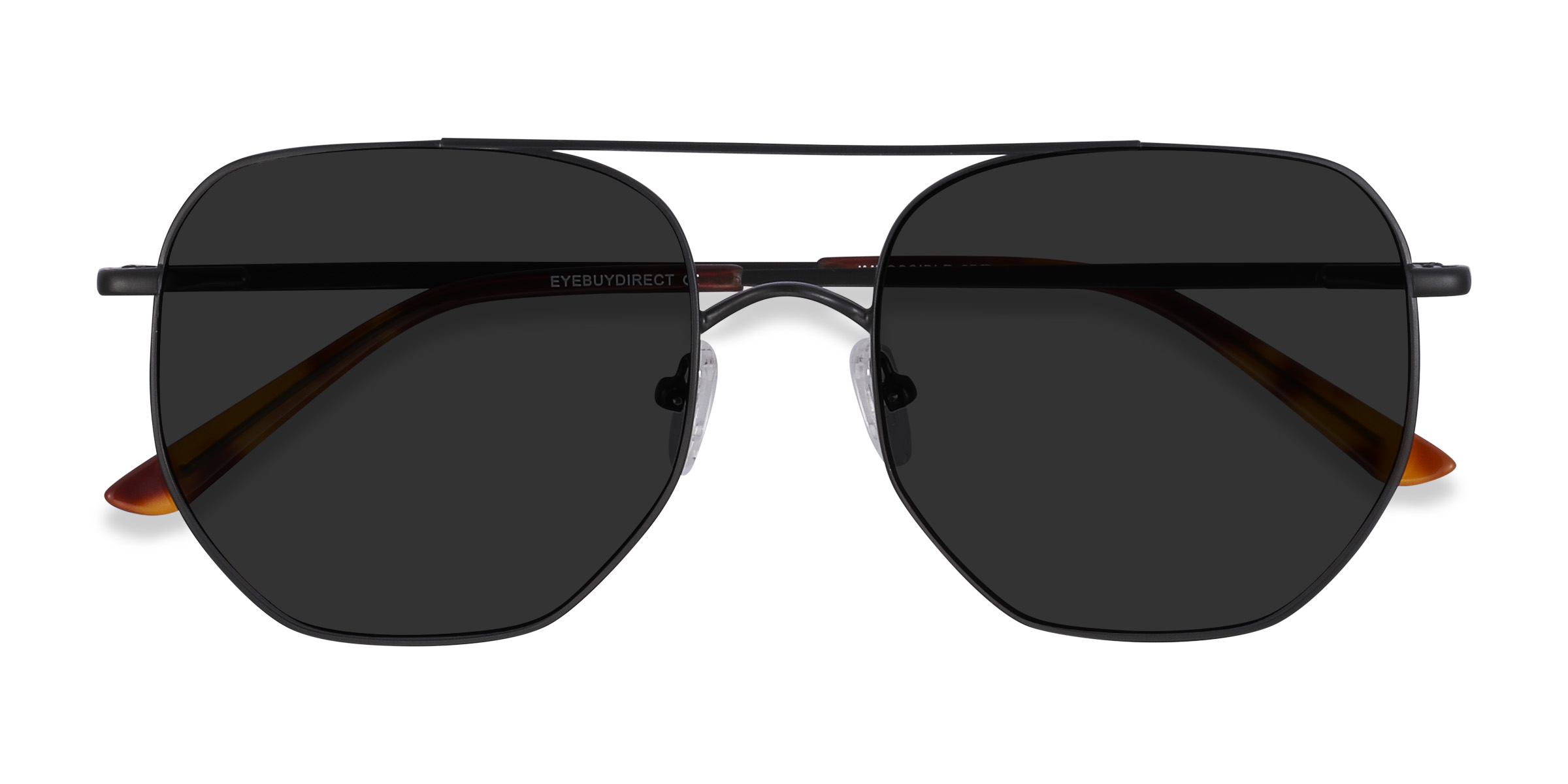 Black Impossible -  Metal Sunglasses