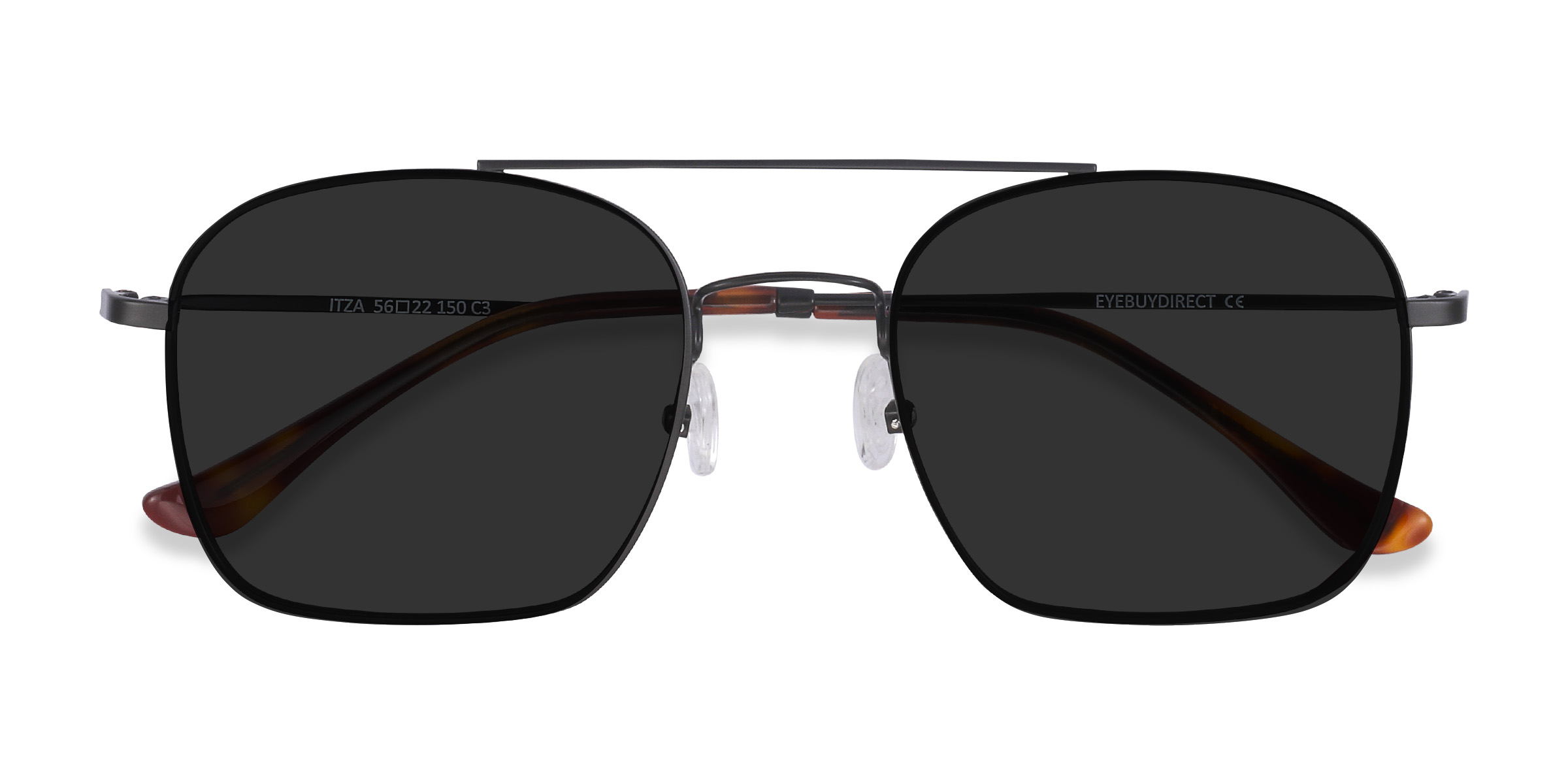 Noir Itza -  Métal Lunettes de soleil