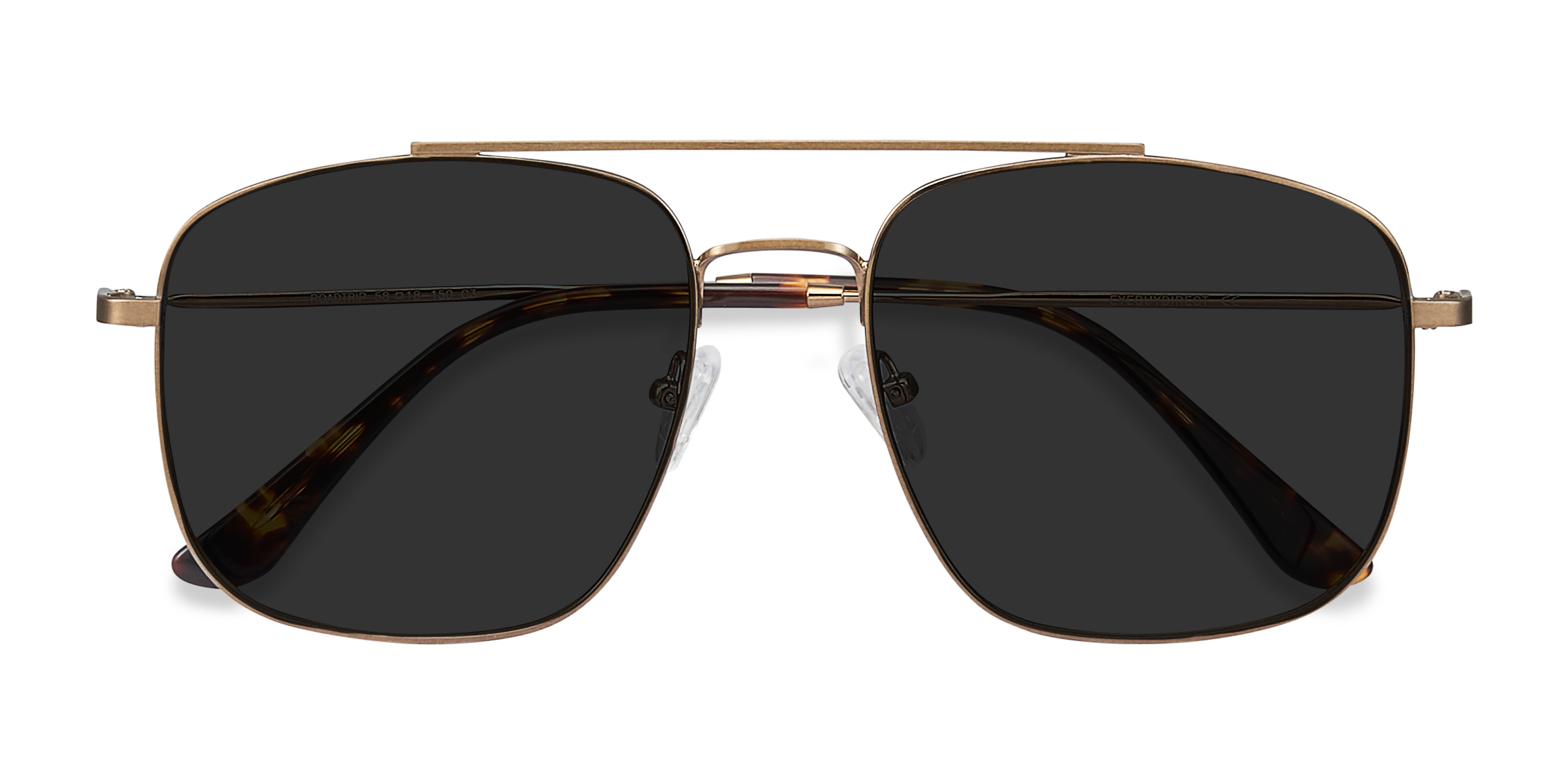 Copper Roadtrip -  Metal Sunglasses