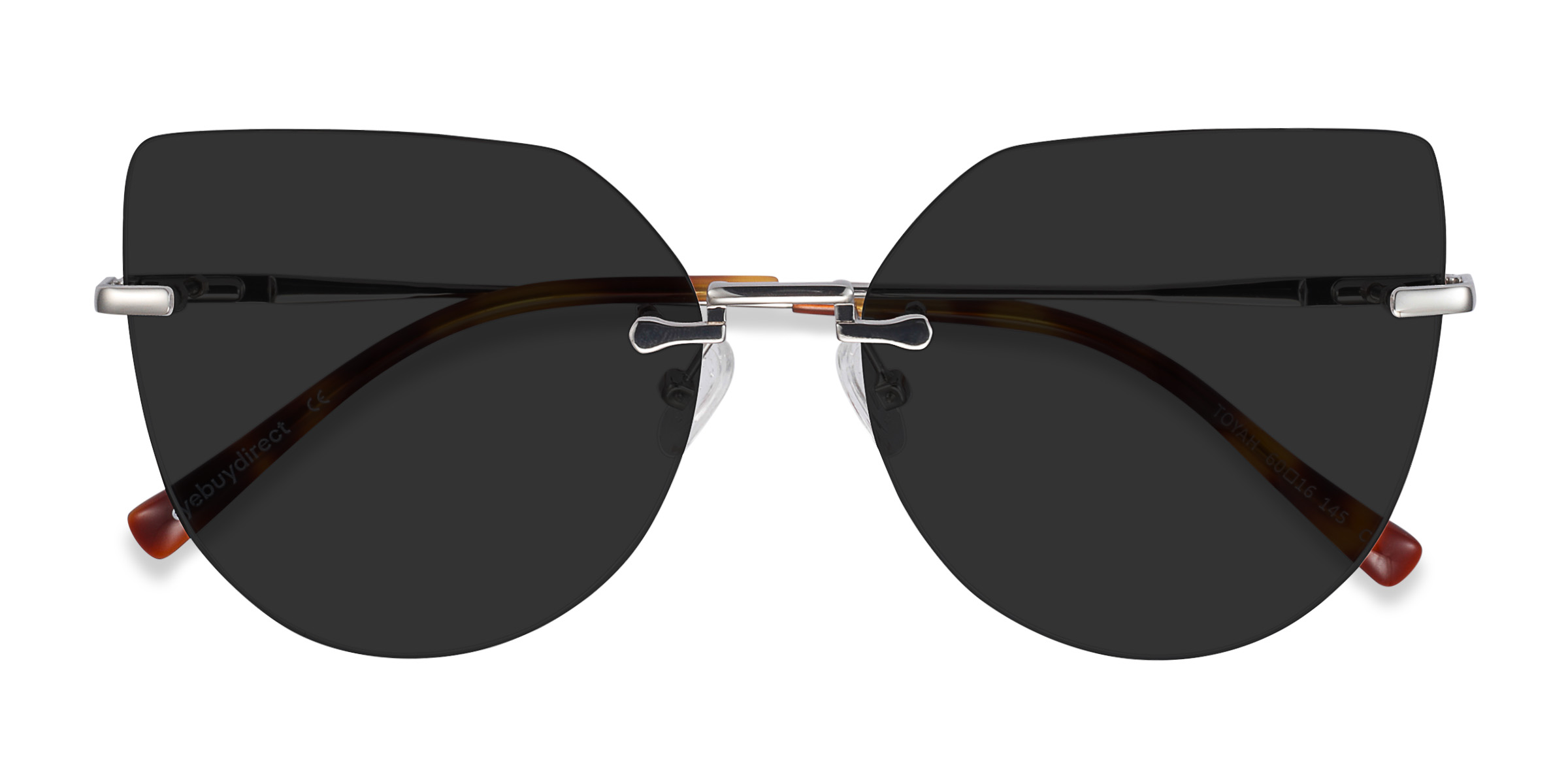 Silver Toyah -  Metal Sunglasses