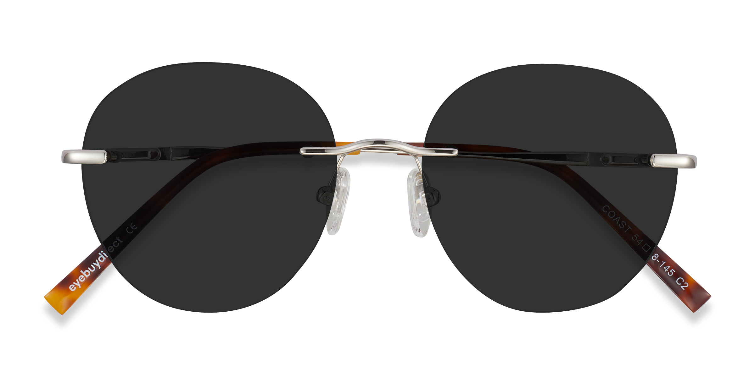 Argenté Coast -  Métal Lunettes de soleil