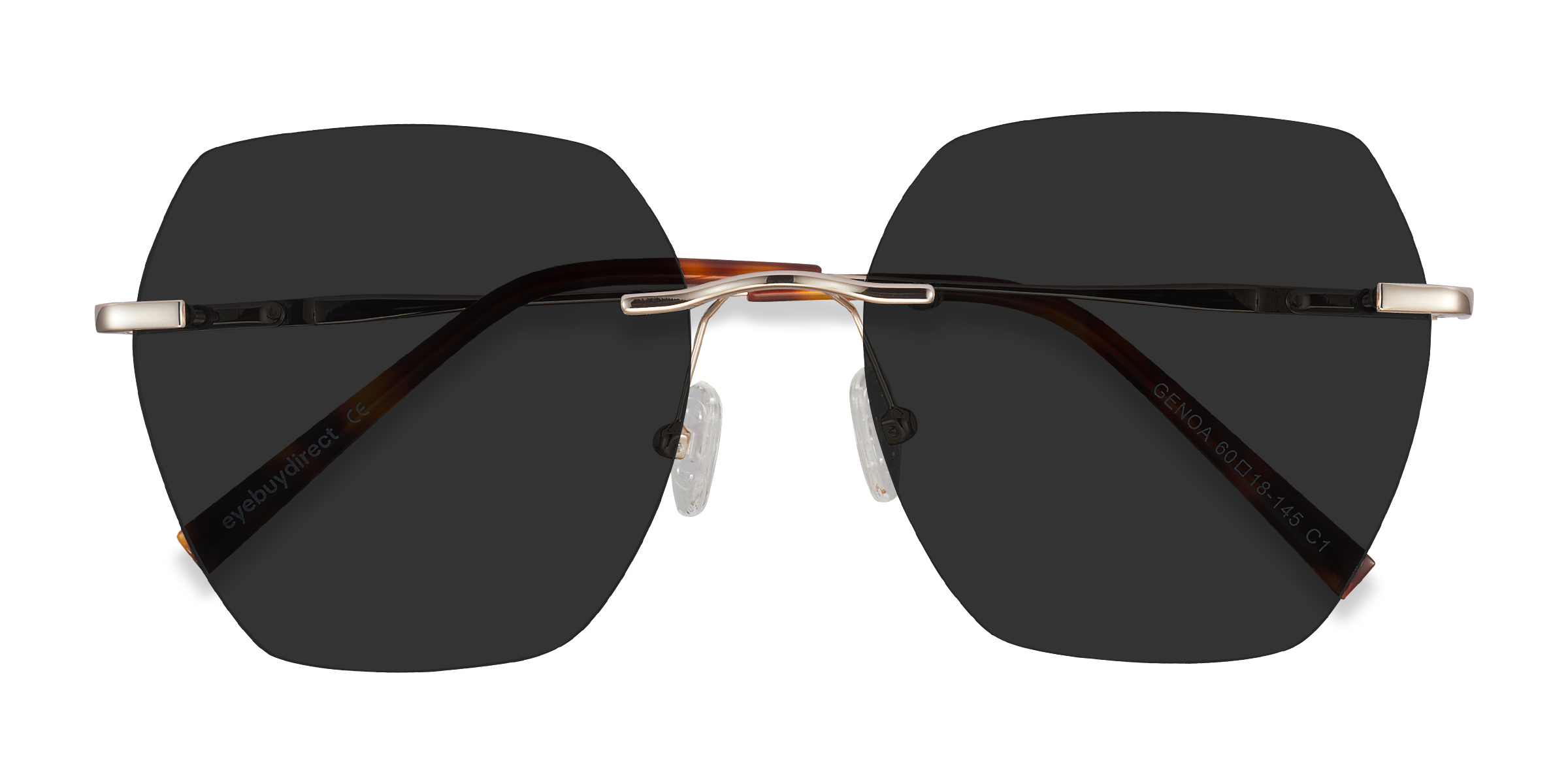 Gold Genoa -  Metal Sunglasses