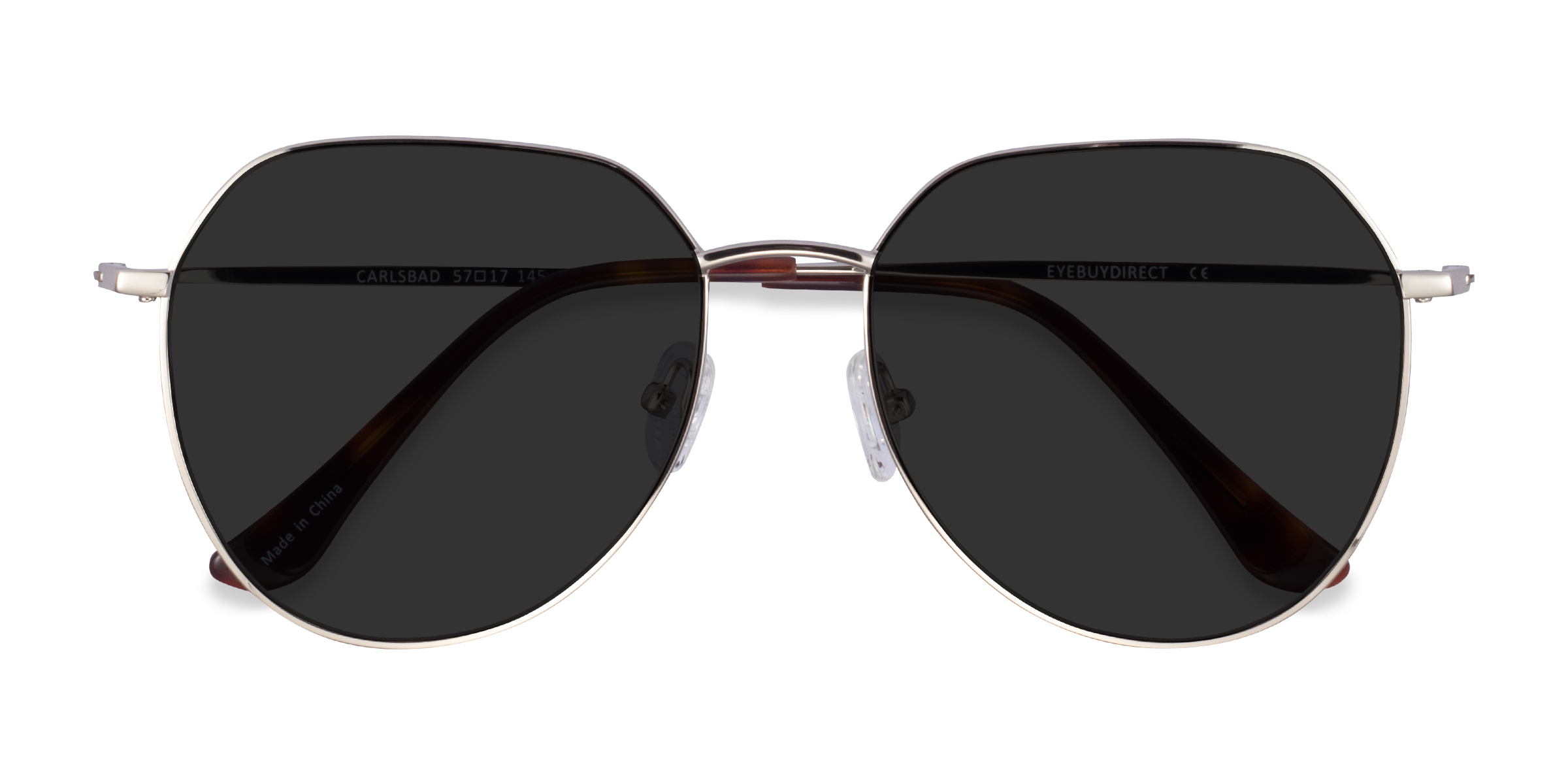 Silver Carlsbad -  Metal Sunglasses