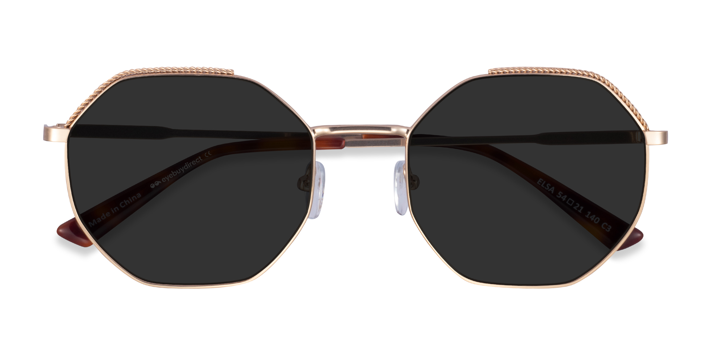 Gold Elsa -  Metal Sunglasses