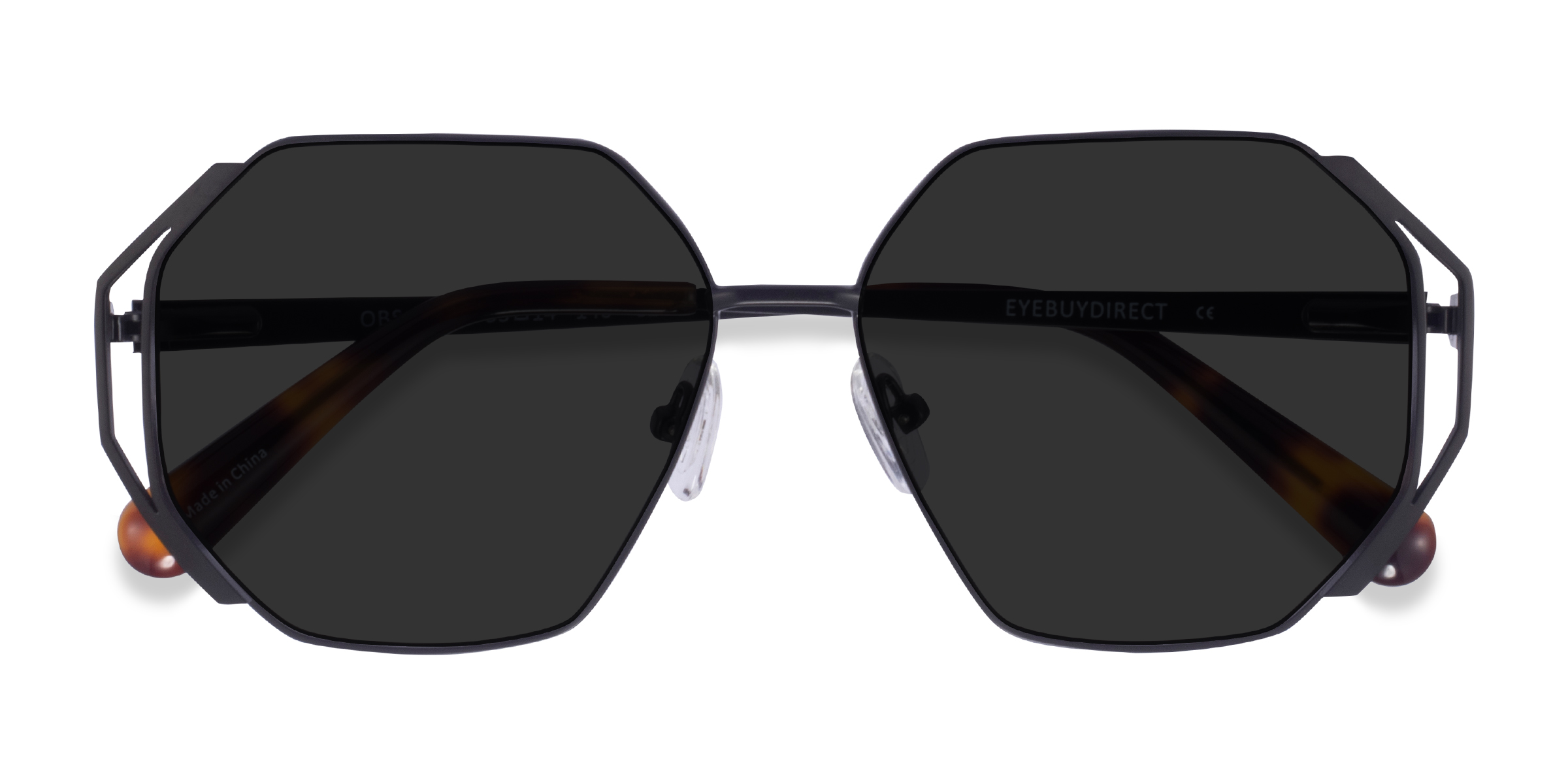 Matte Black Obscura -  Métal Lunettes de soleil