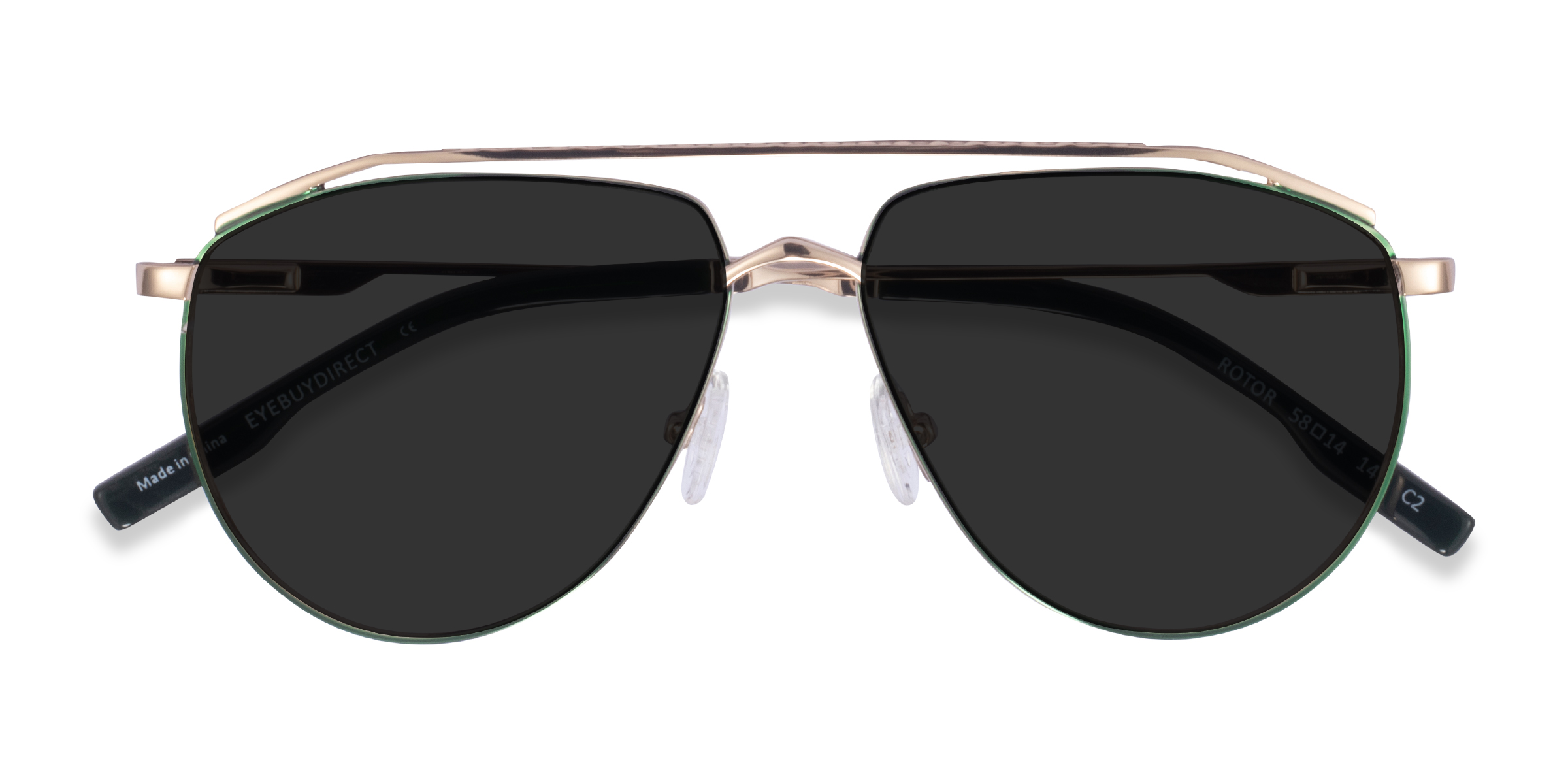 Green Gold Rotor -  Métal Lunettes de soleil