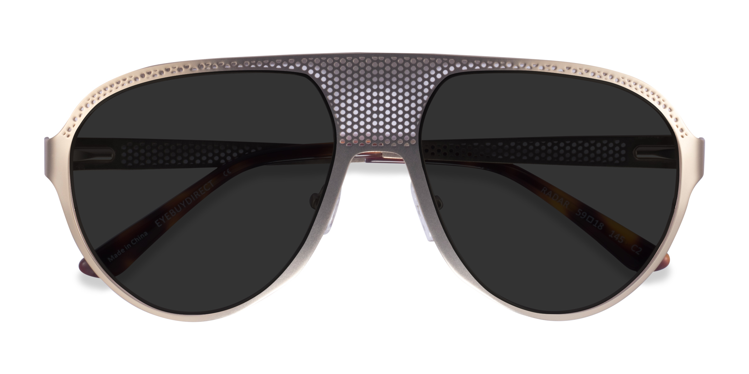 Silver Radar -  Metal Sunglasses