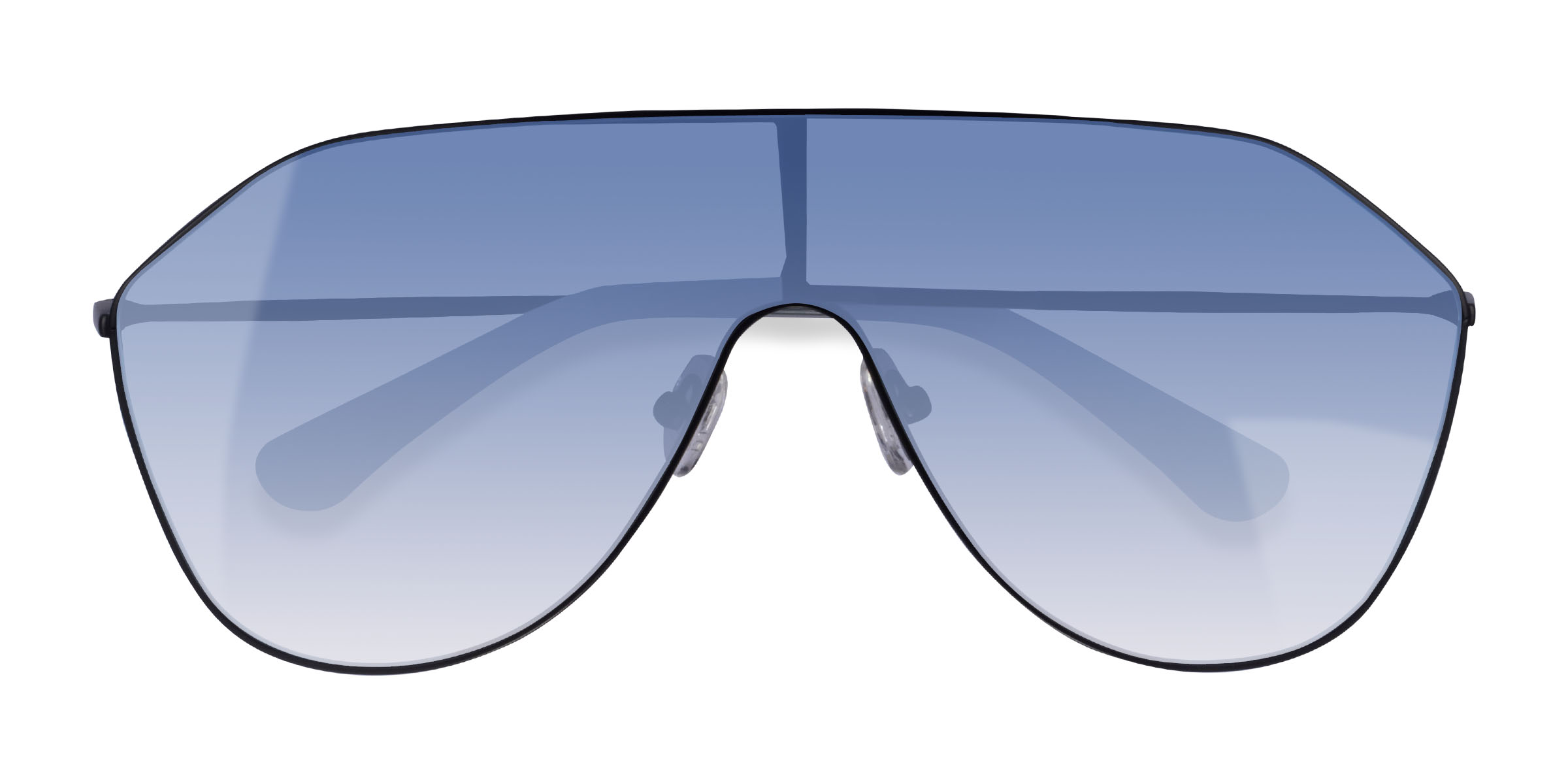 Black Infinite -  Metal Sunglasses