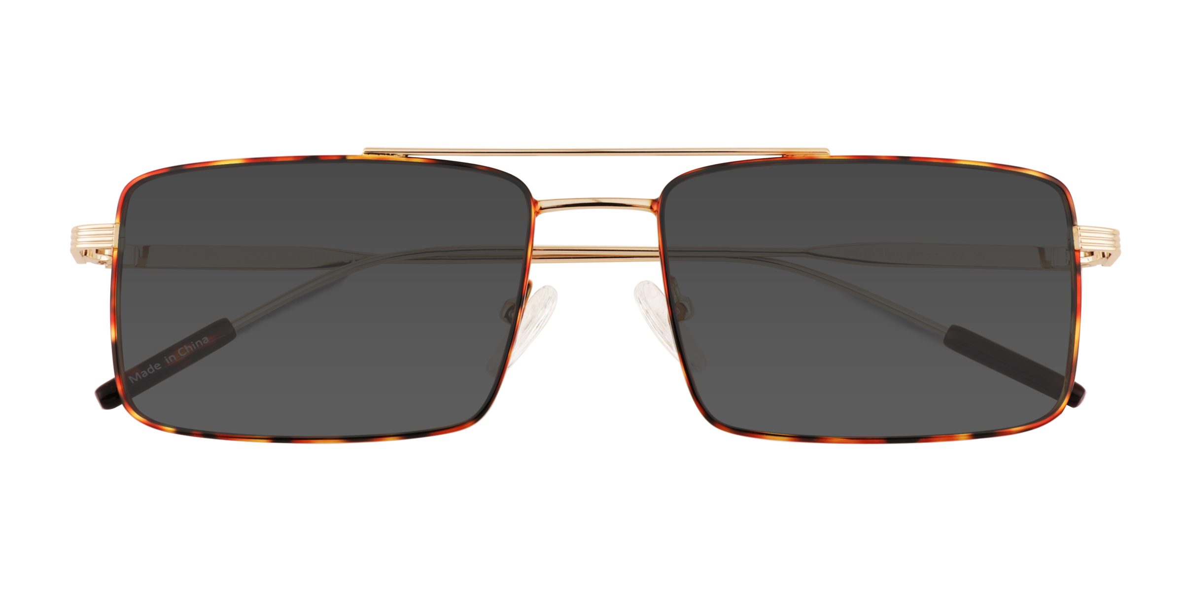 Tortoise Gold Dylan -  Metal Sunglasses