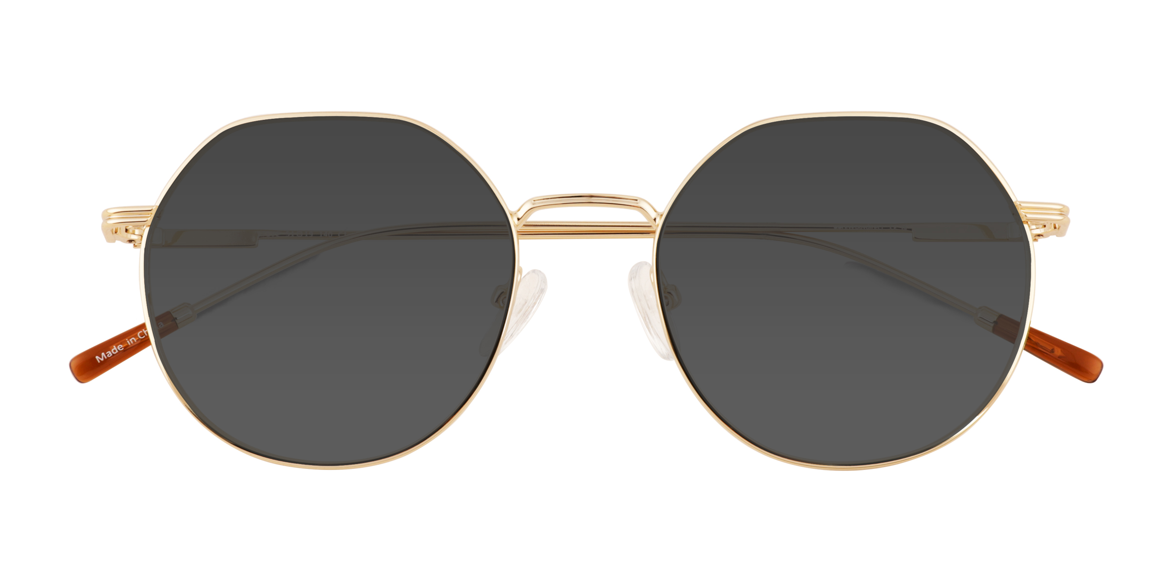 Matte Gold Steve -  Metal Sunglasses