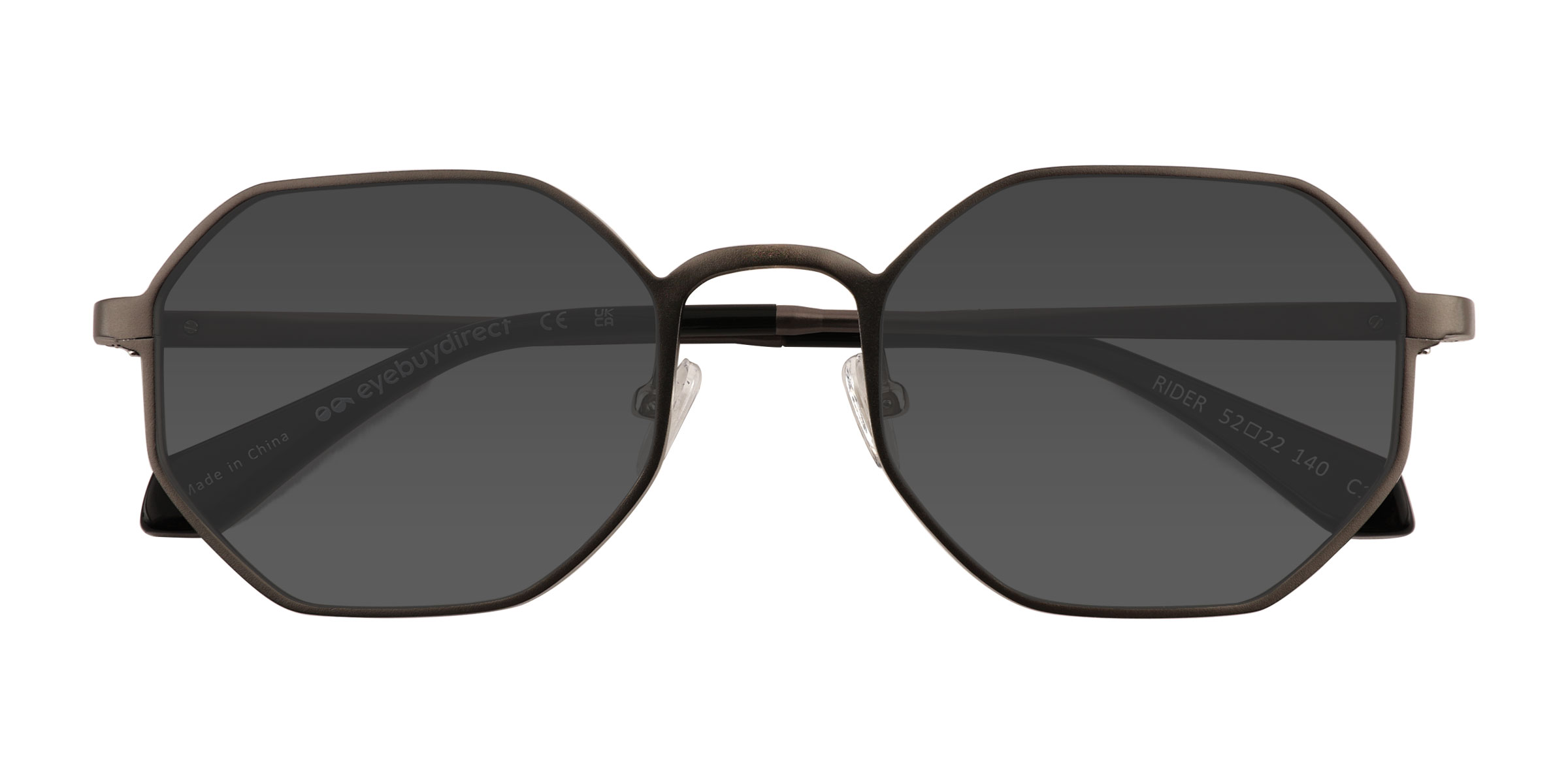 Matte Gunmetal Rider -  Aluminium-alloy Sunglasses