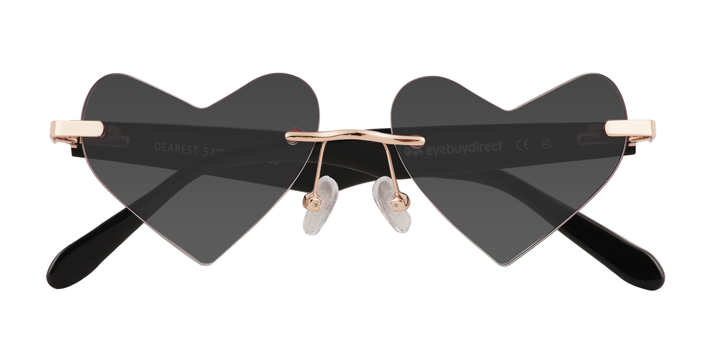 Rose Gold Dearest -  Metal Sunglasses