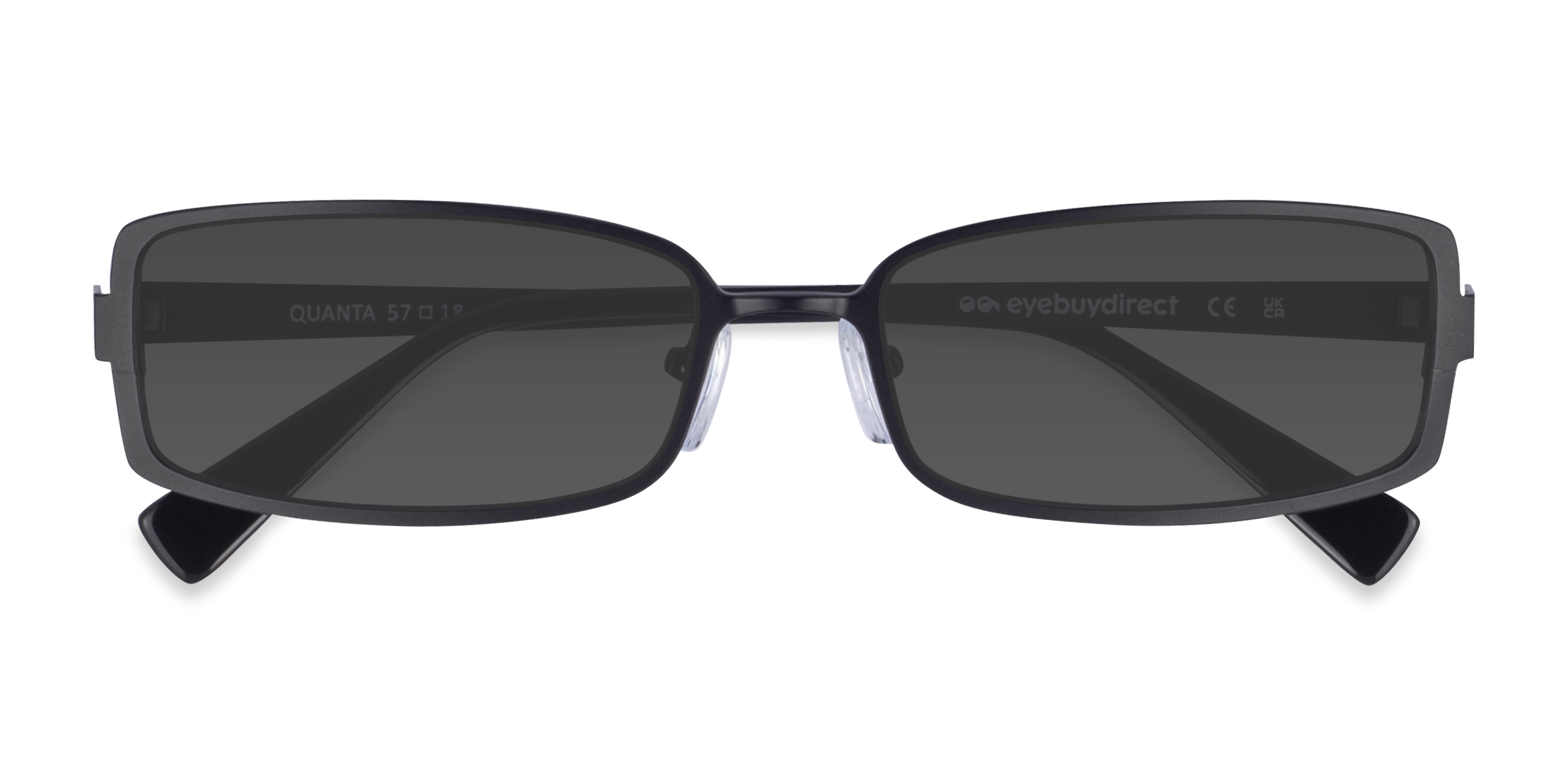 Black Quanta -  Metal Sunglasses