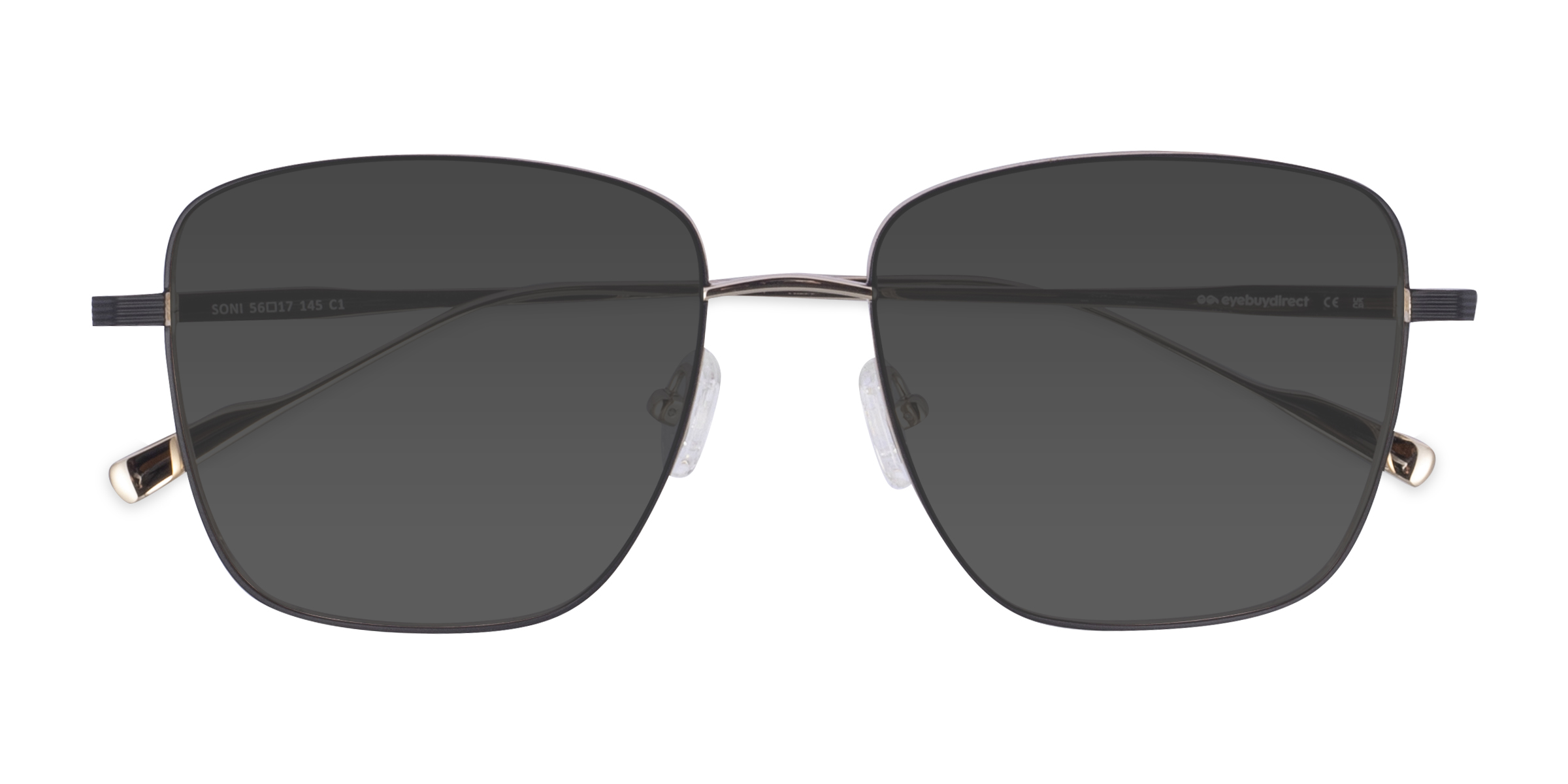 Black Soni -  Titanium Sunglasses
