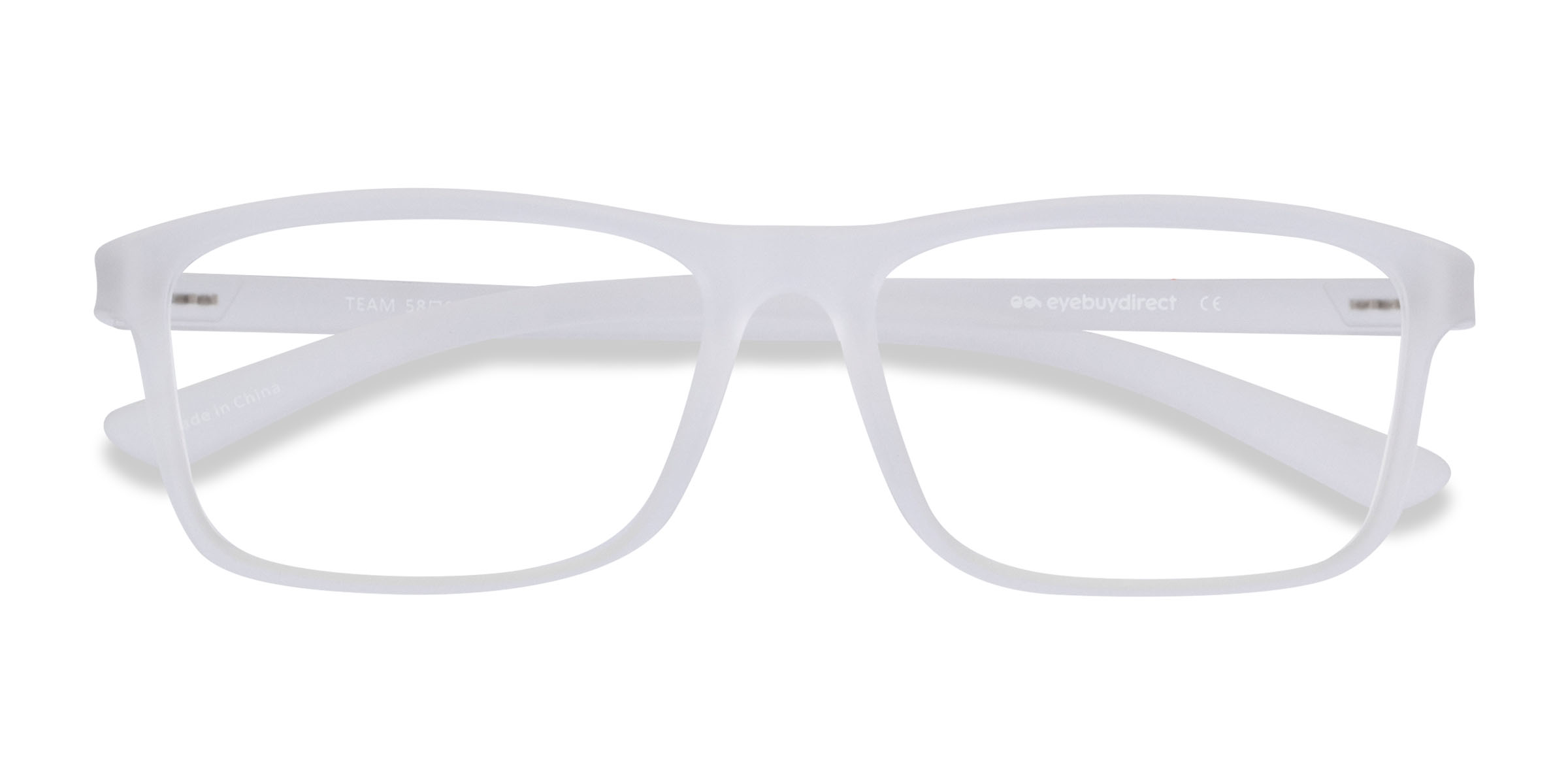Matte Clear Team -  Plastic Eyeglasses