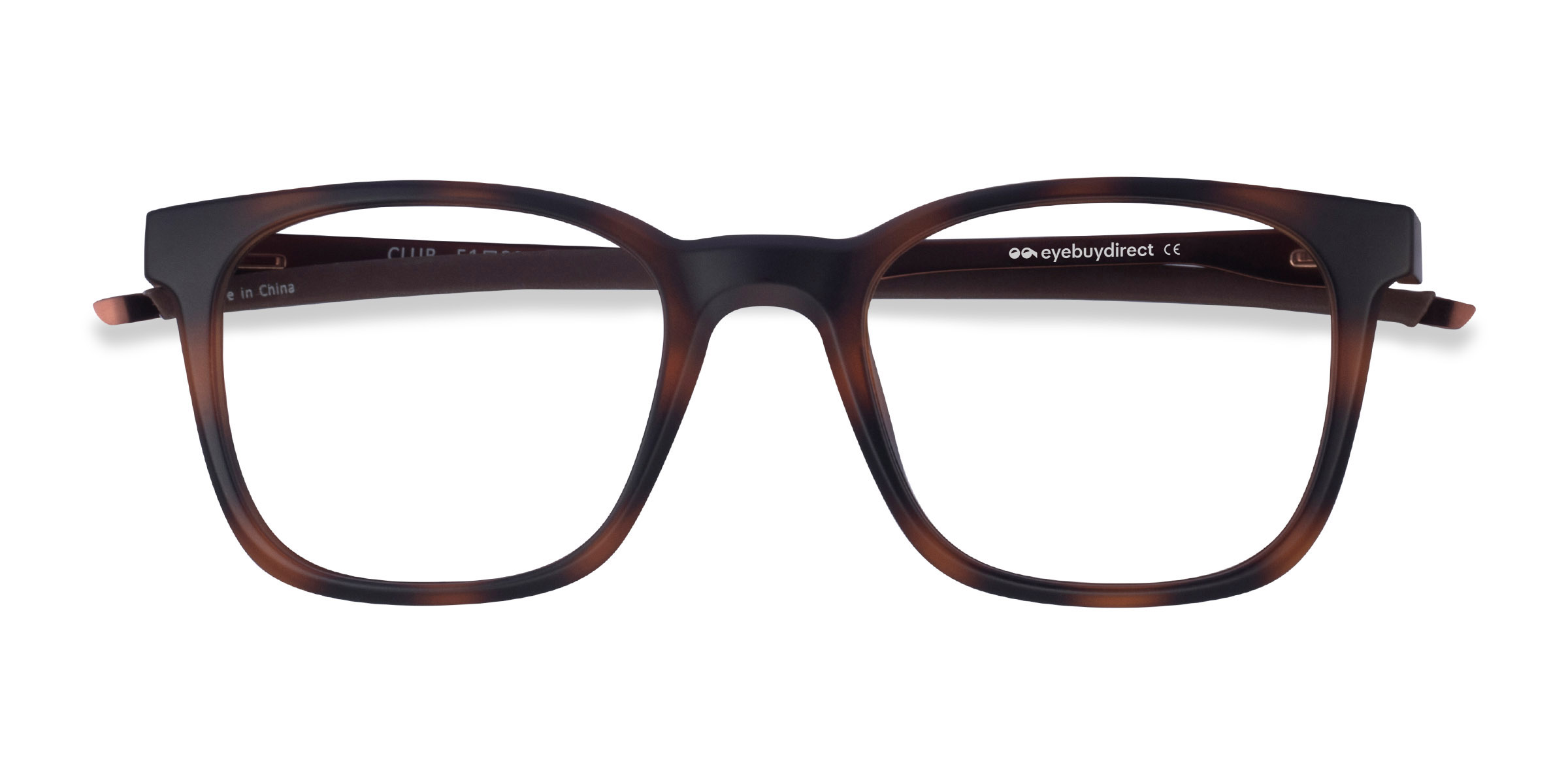 Tortoise Club -  Metal Eyeglasses