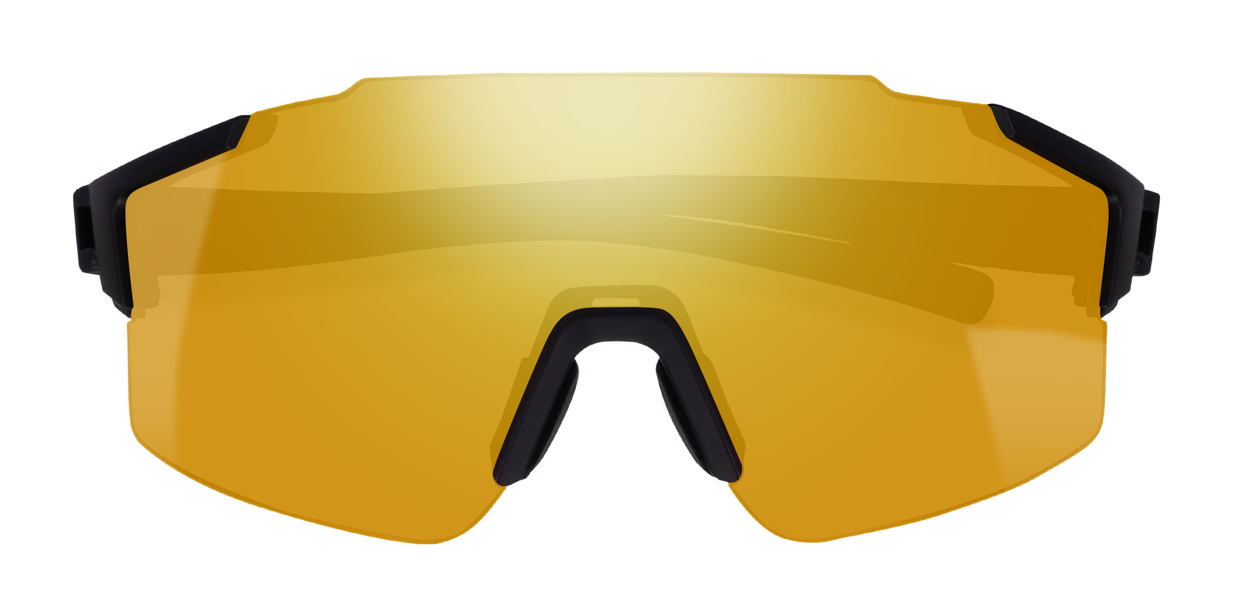 Black Combat -  Plastic Sunglasses