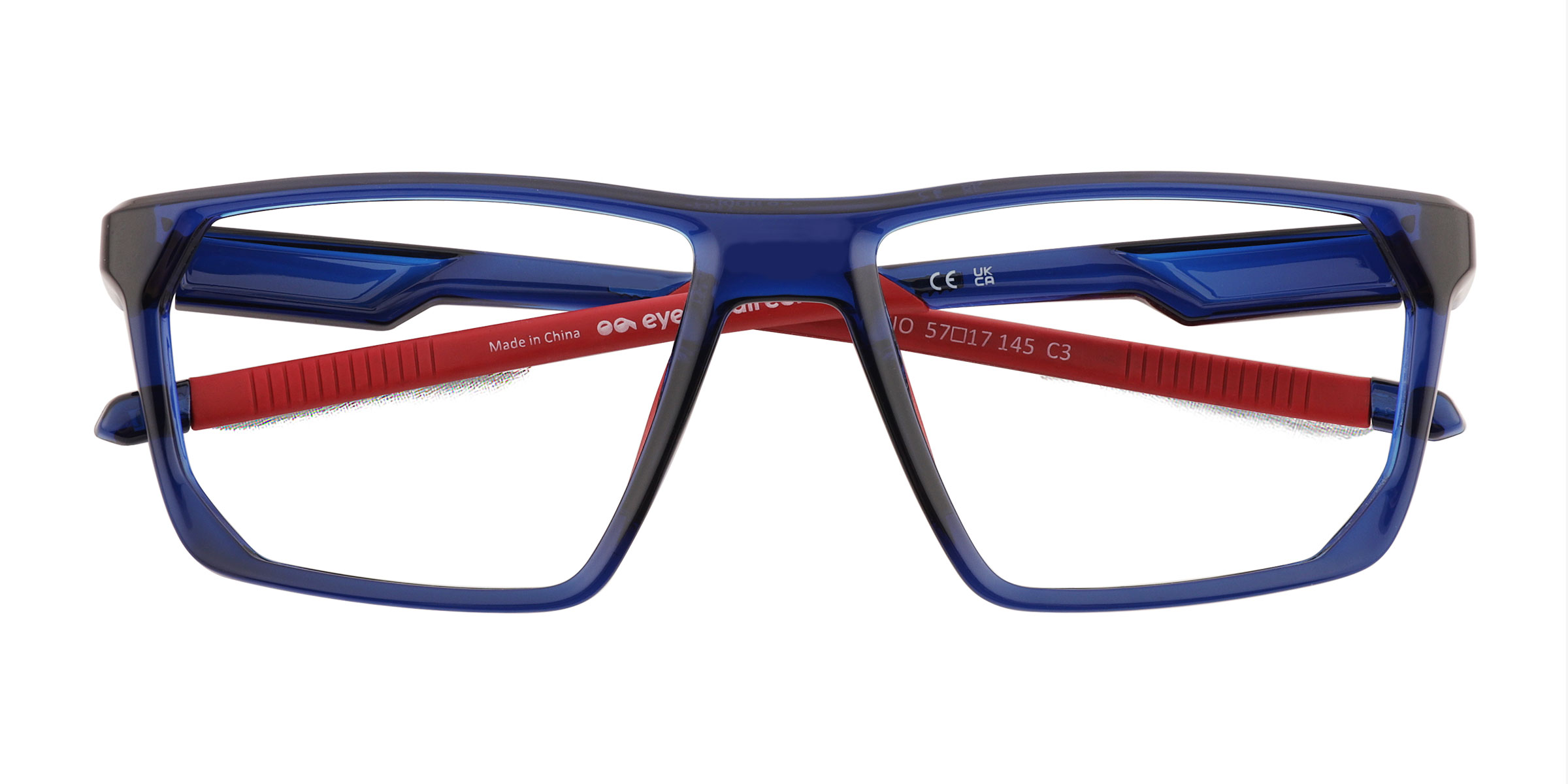 Clear Navy Bio -  Plastic Eyeglasses