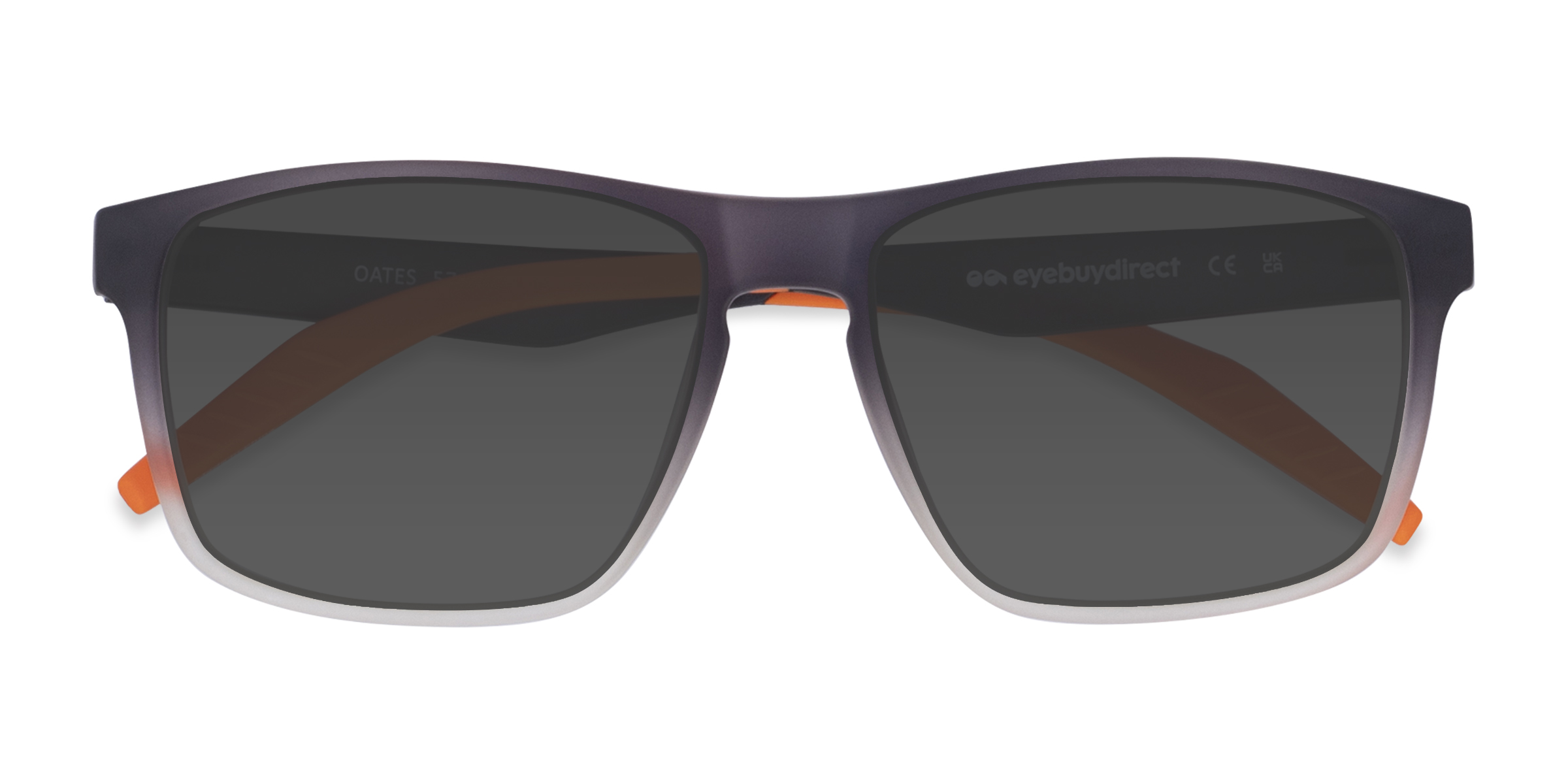 Clear Gray Oates -  Plastique Lunettes de soleil