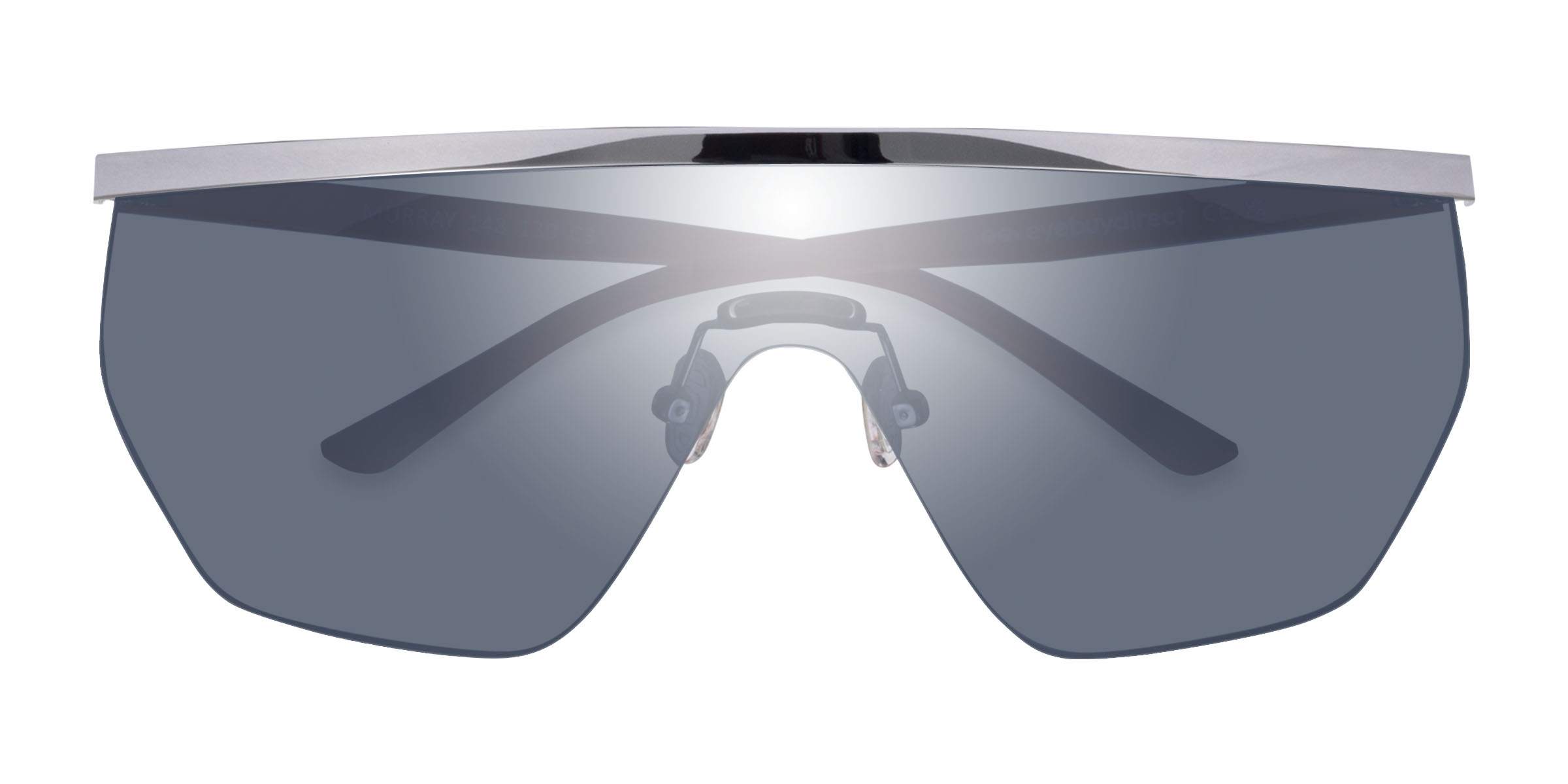 Argenté Murray -  Métal Lunettes de soleil