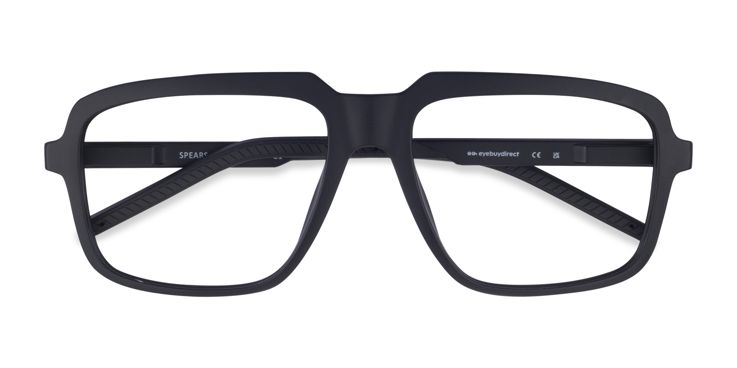 Black Spears -  Plastic Eyeglasses