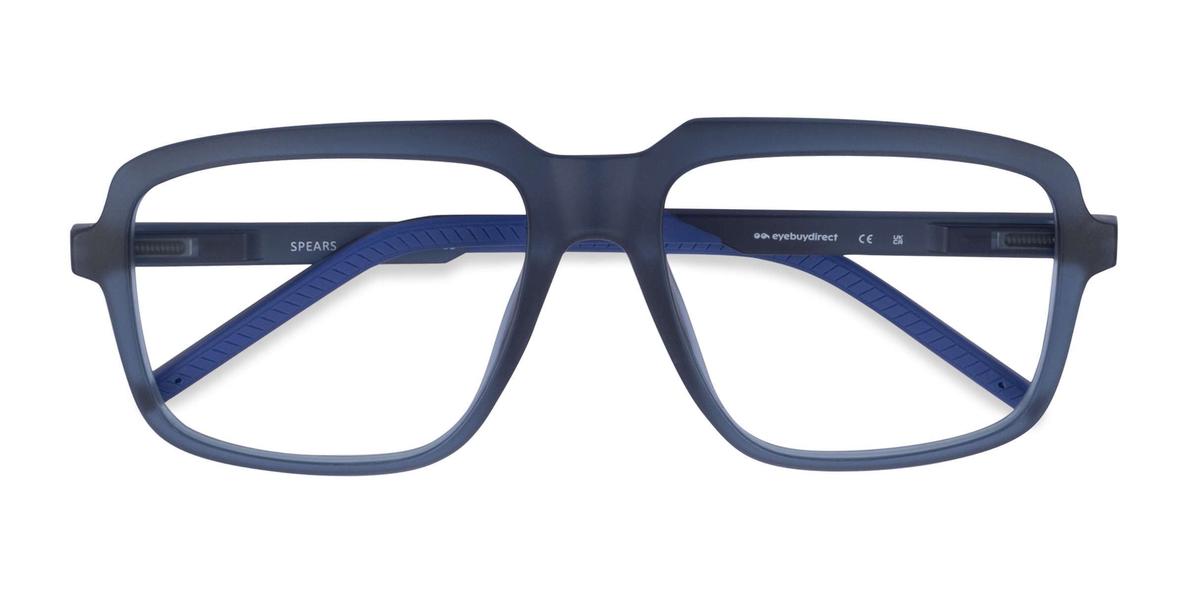 Navy Spears -  Plastic Eyeglasses