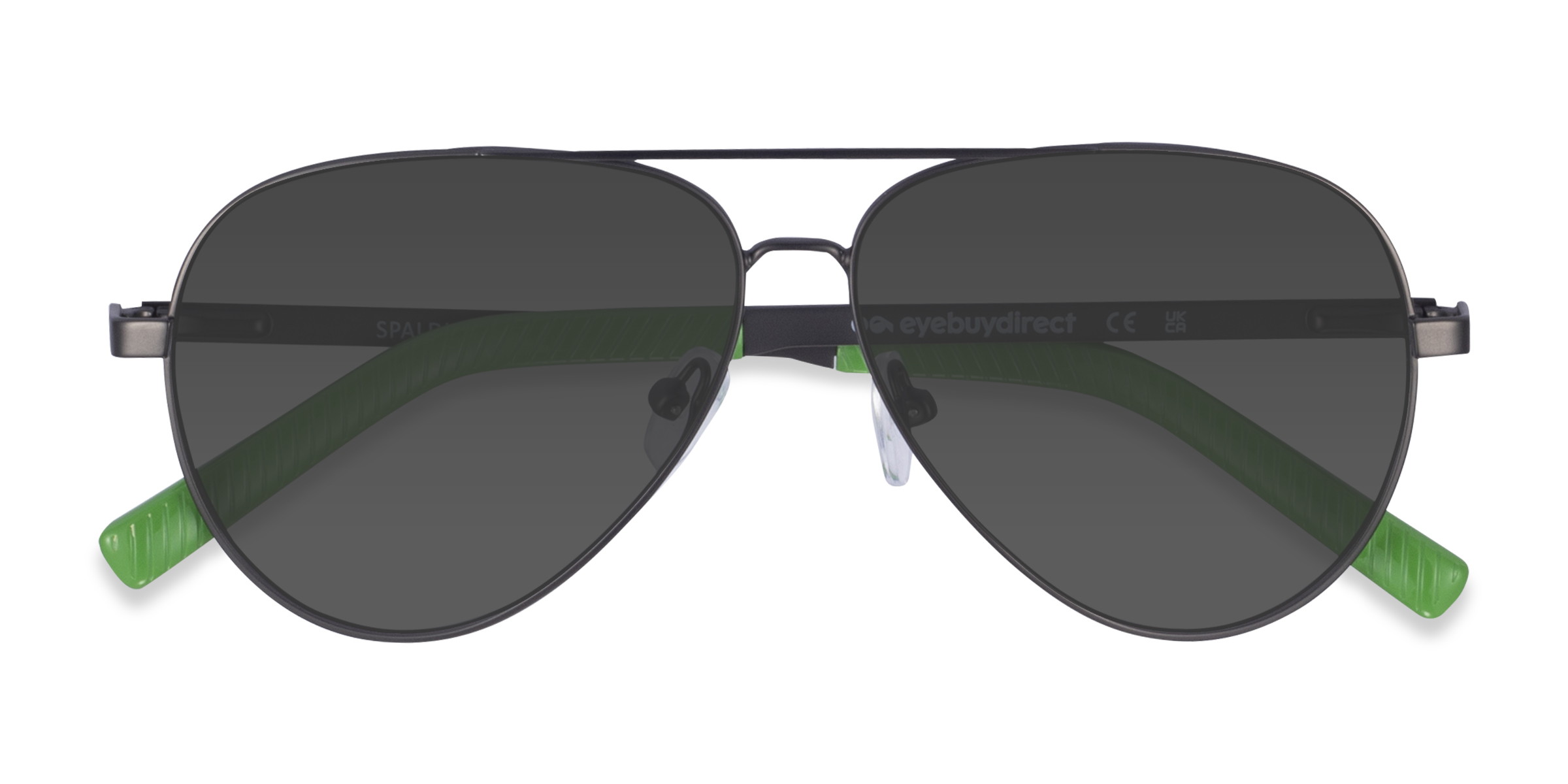 Black Spalding -  Metal Sunglasses