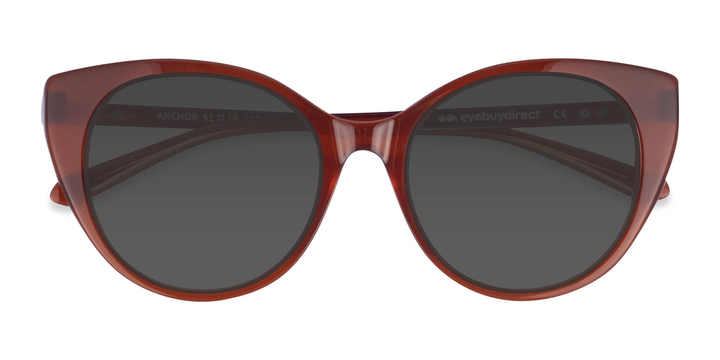 Orange Anchor -  Acetate Sunglasses