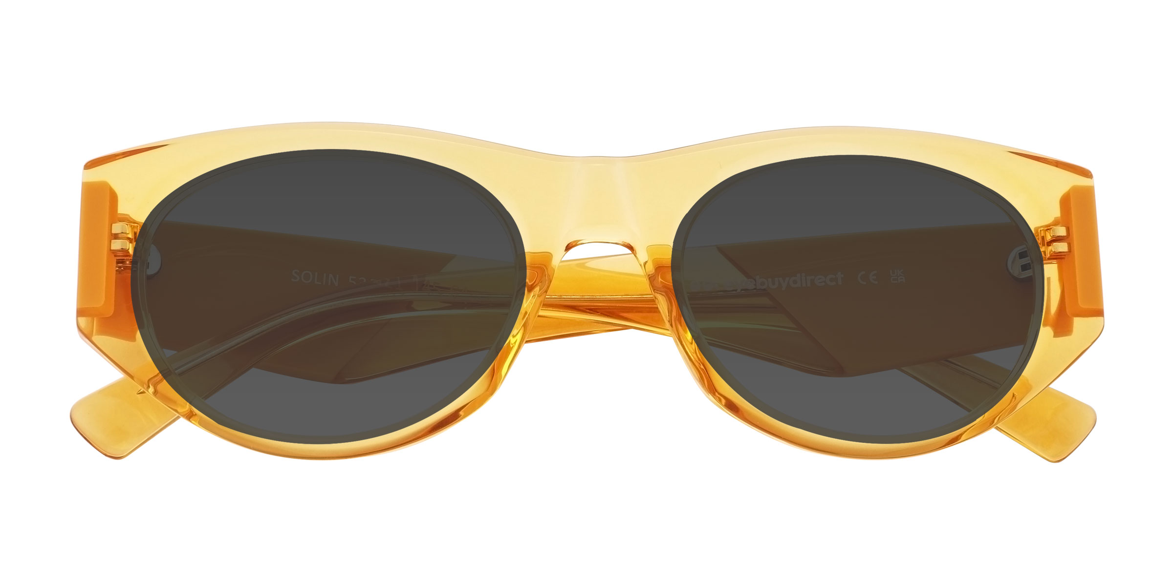 Yellow Solin -  Acetate Sunglasses