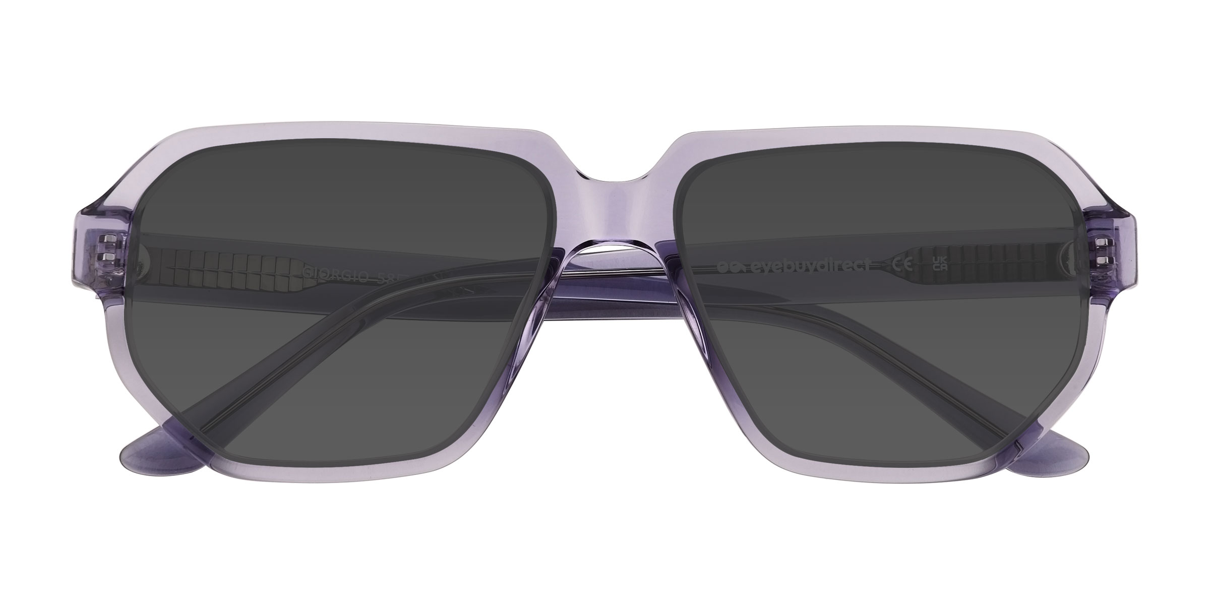 Purple Giorgio -  Acetate Sunglasses