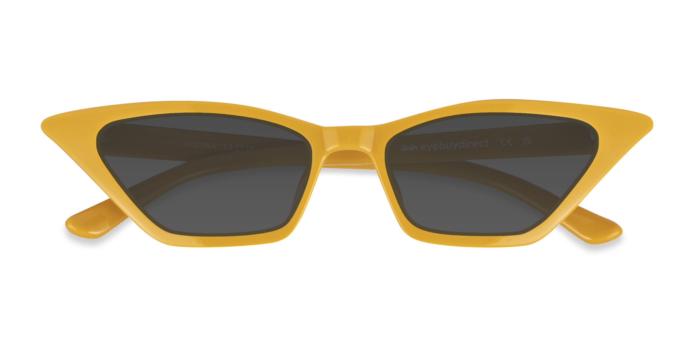 Jaune Inspira -  Plastique Lunettes de soleil