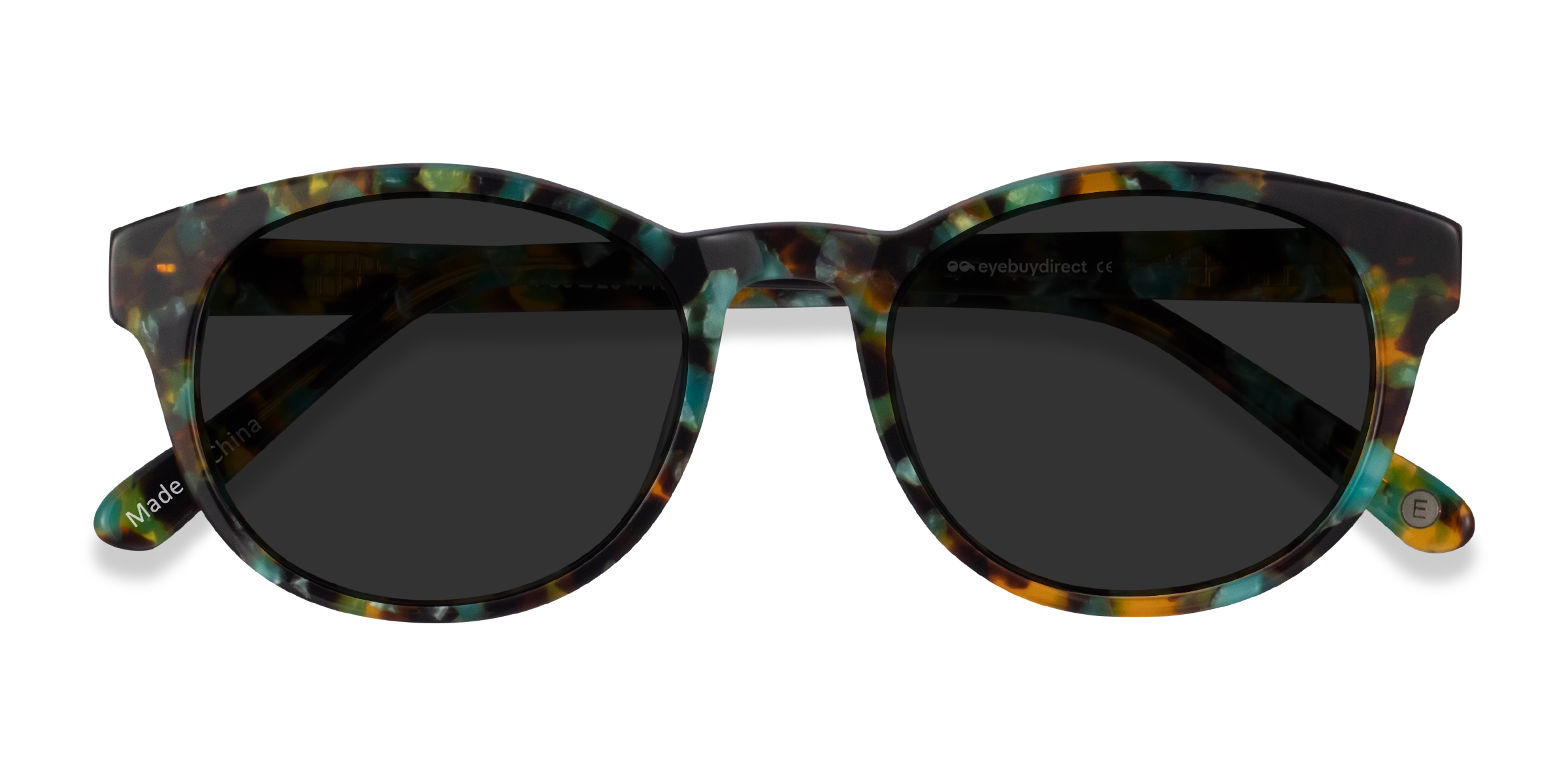 Green Tortoise Coppola -  Acetate Sunglasses