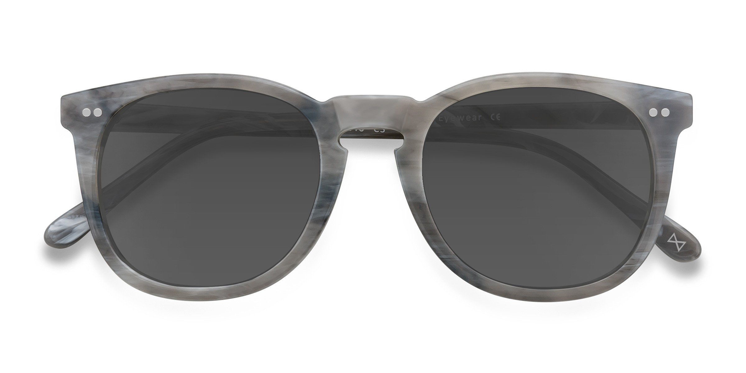 Dark Marble Ethereal -  Acetate Sunglasses