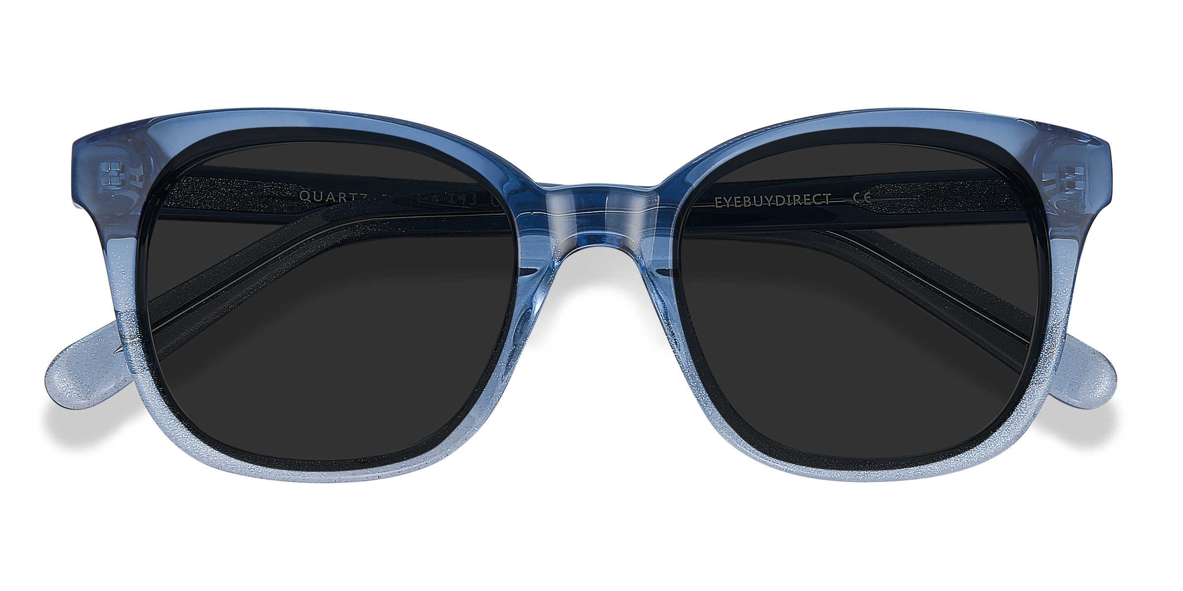 Bleu Quartz -  Acétate Lunettes de soleil