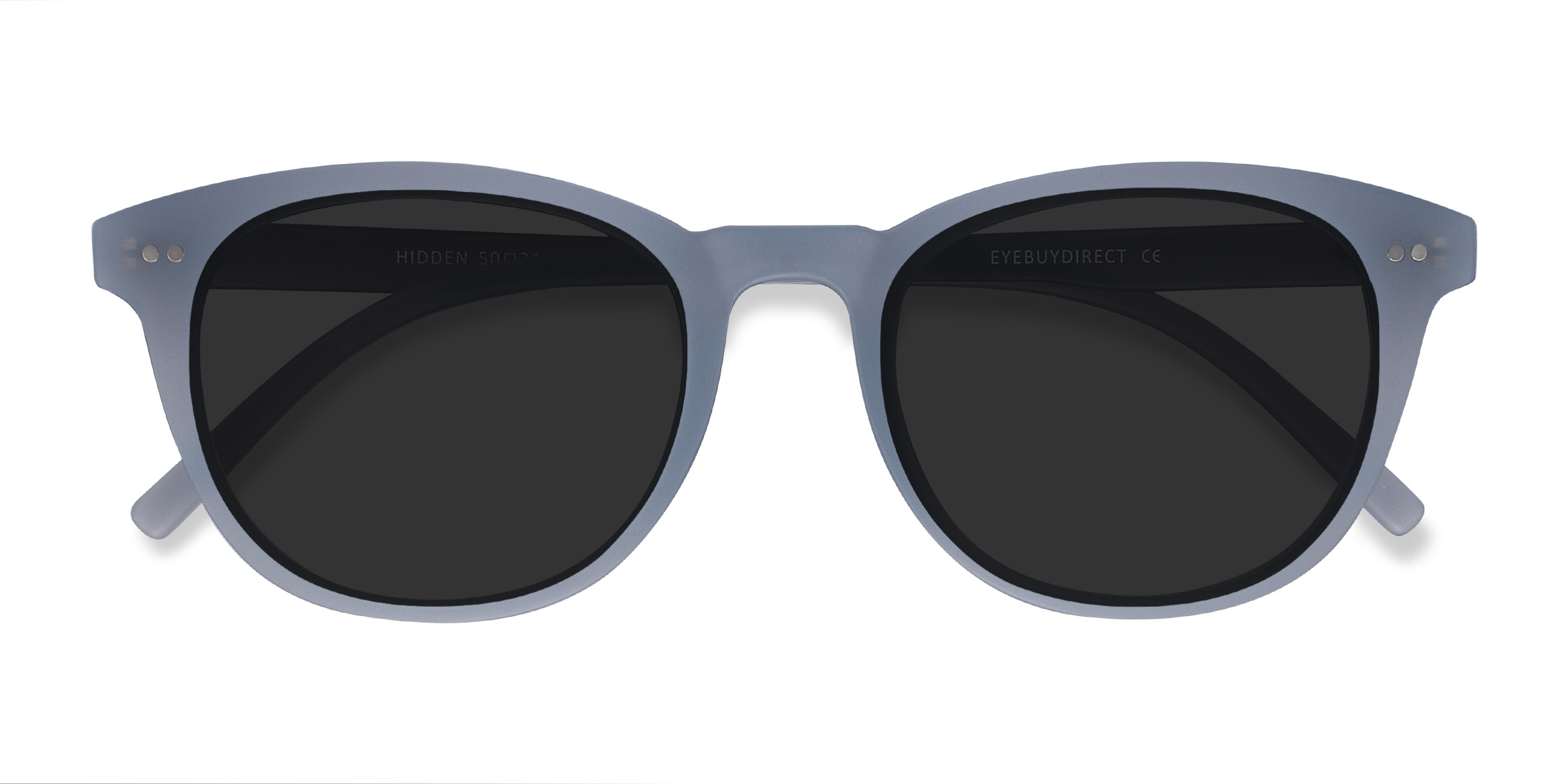 Blue Gray Hidden -  Plastique Lunettes de soleil