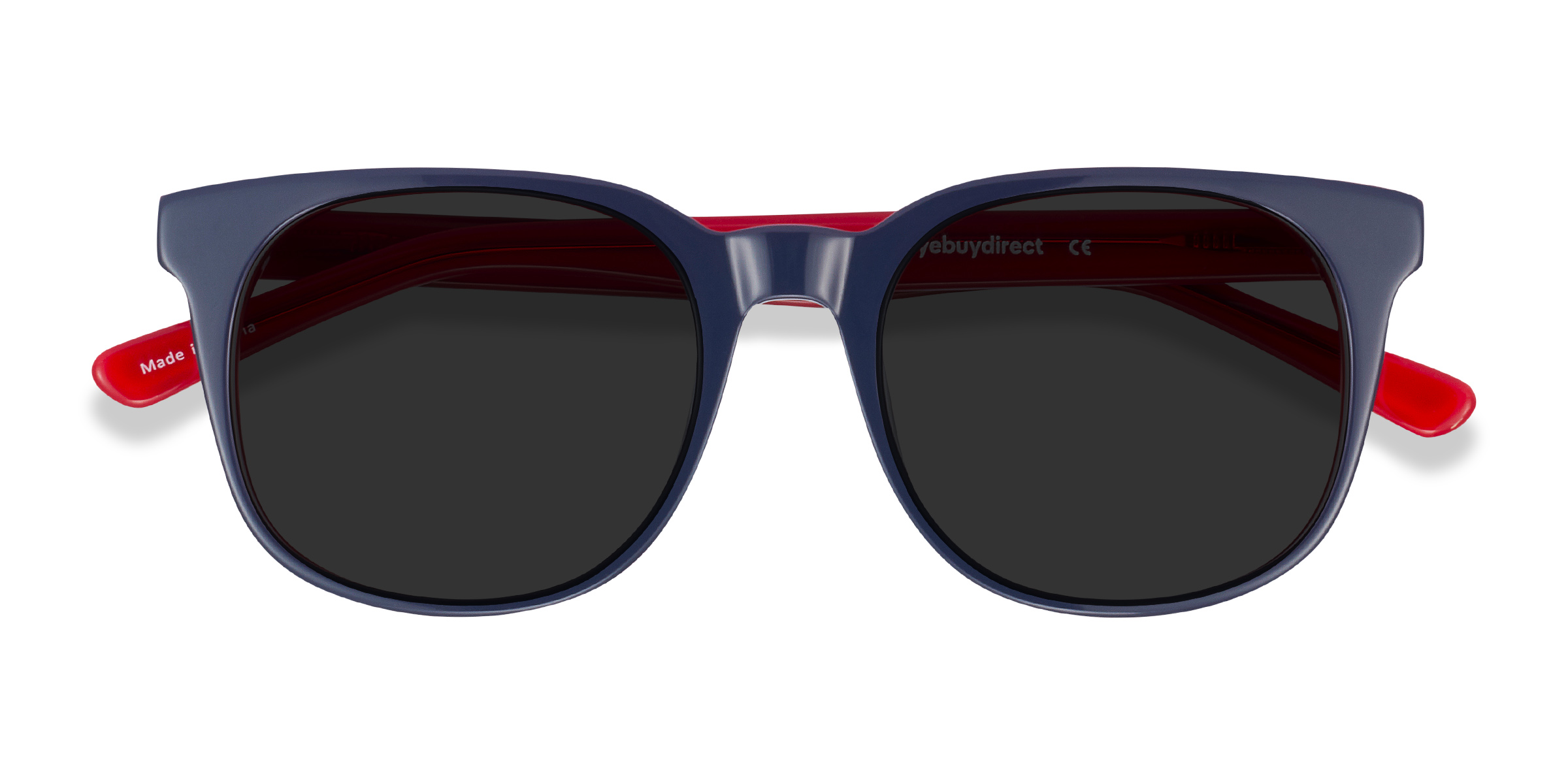 Navy & Red 1776 - Acétate Lunettes de soleil