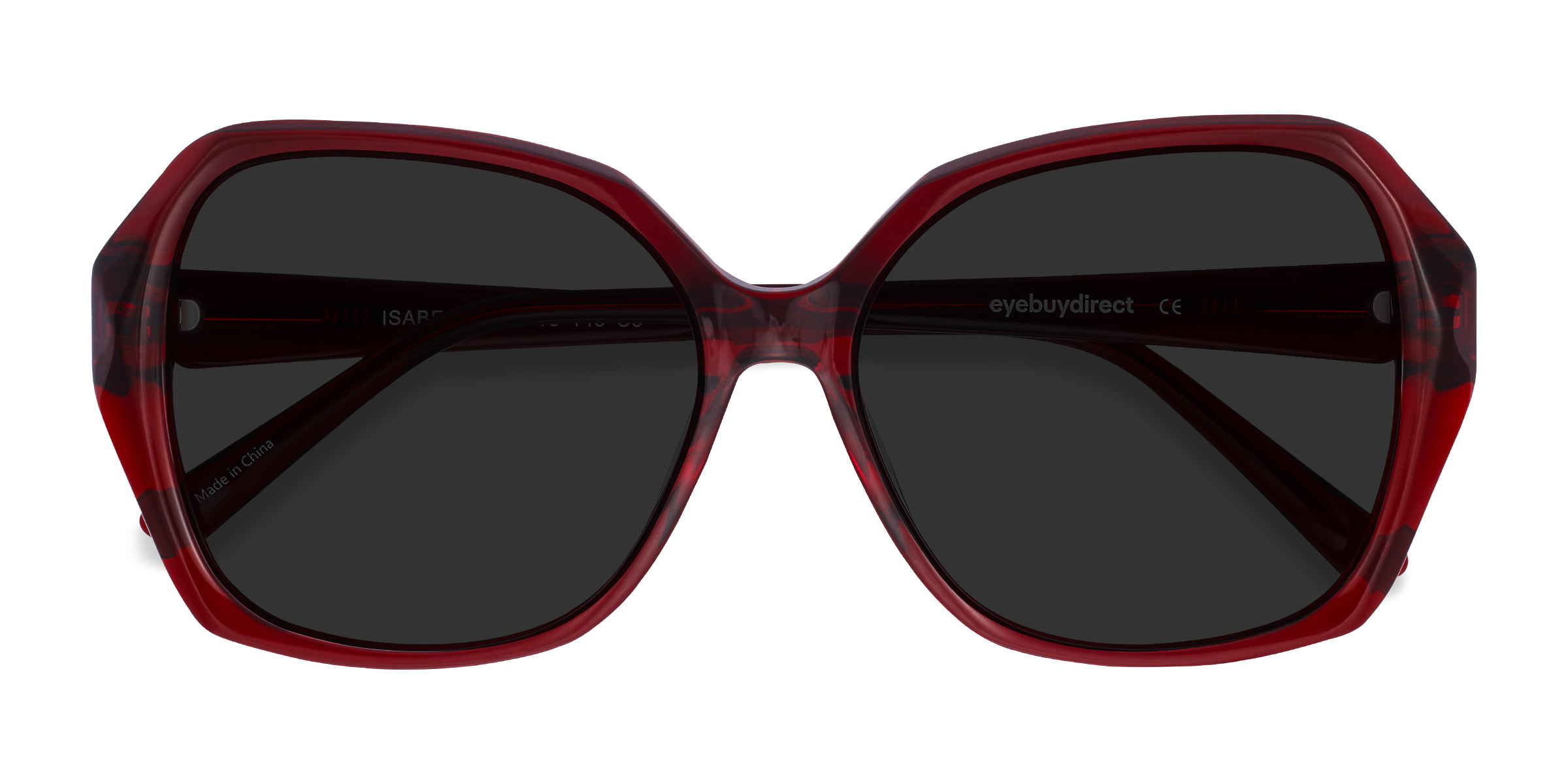 Burgundy Isabella -  Acetate Sunglasses
