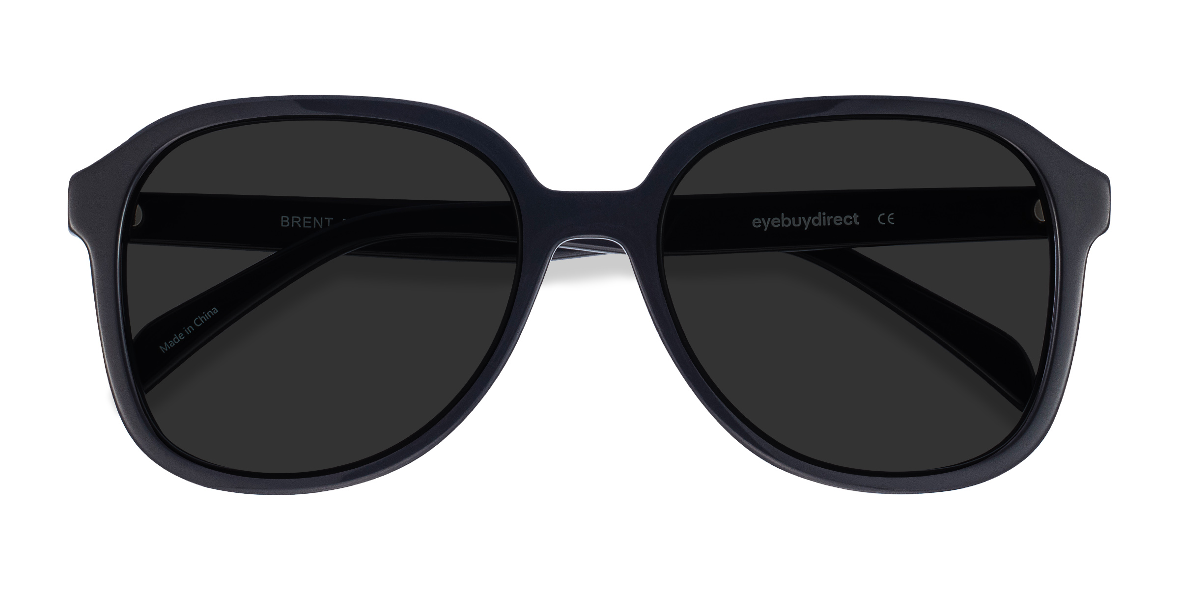 Noir Brent -  Acétate Lunettes de soleil