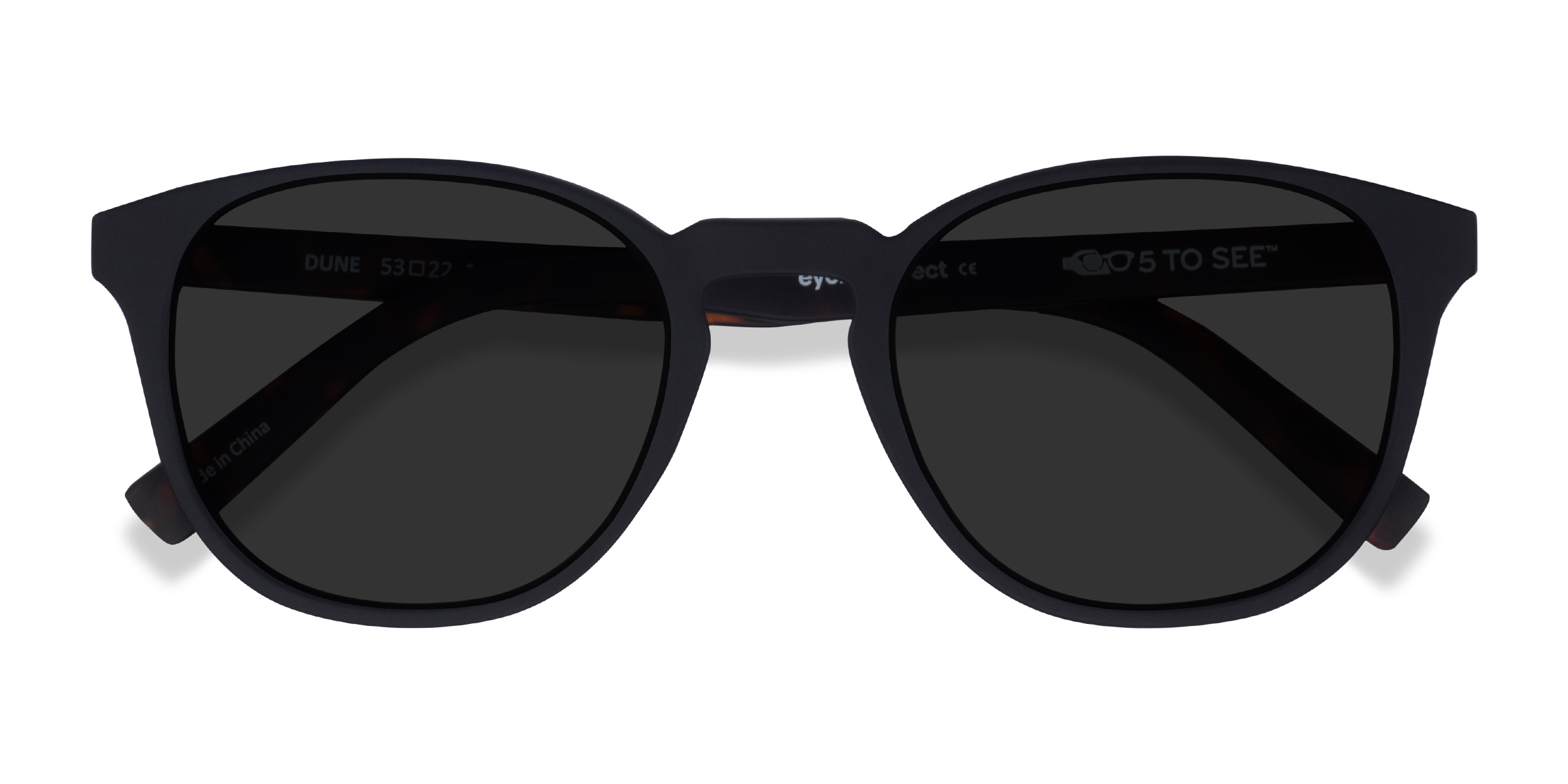 Basalt & Warm Tortoise Dune -  Plastique Lunettes de soleil