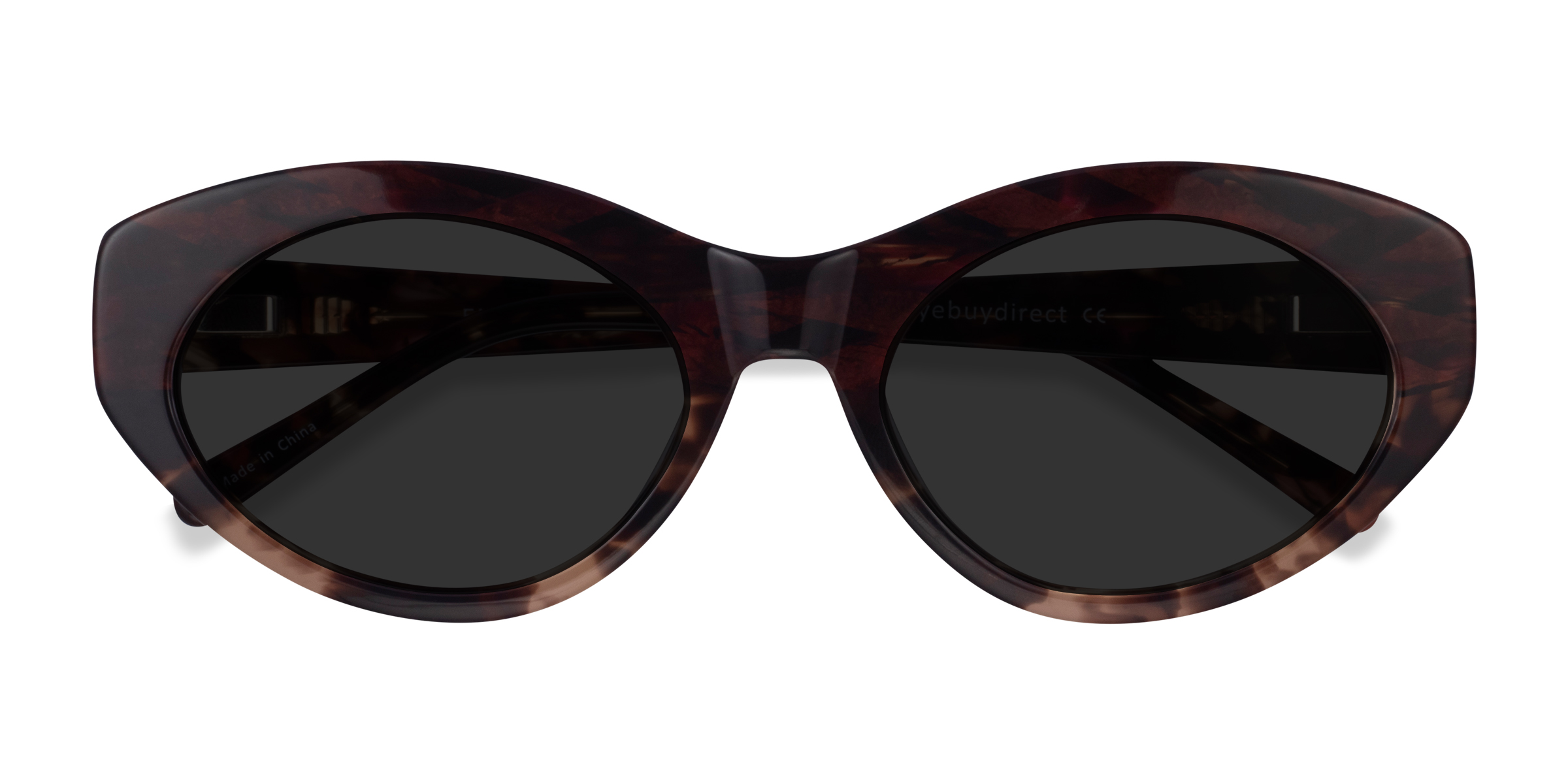 Striped Tortoise Fabulous -  Acetate Sunglasses