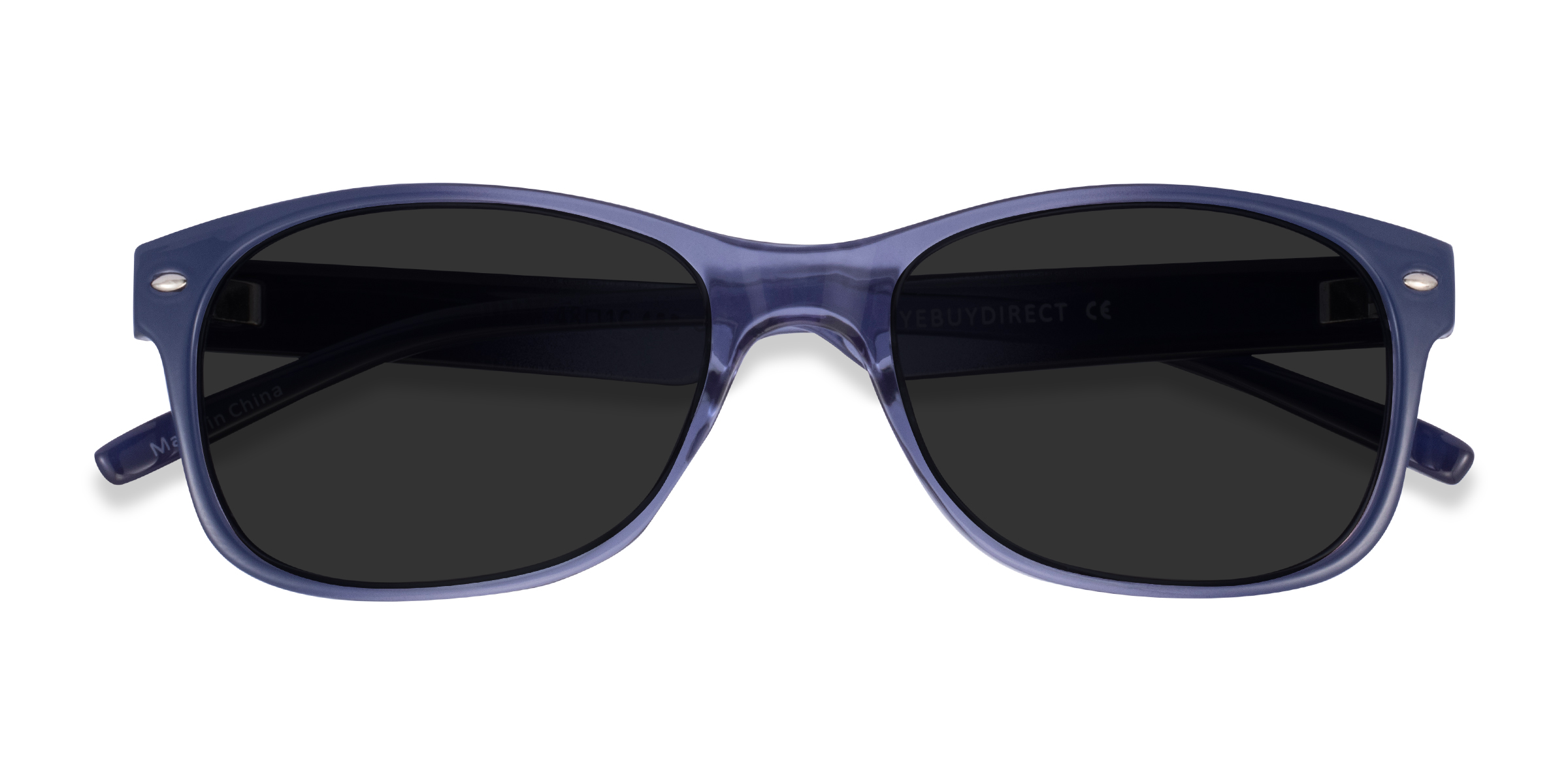 Bleu Jump -  Plastique Lunettes de soleil