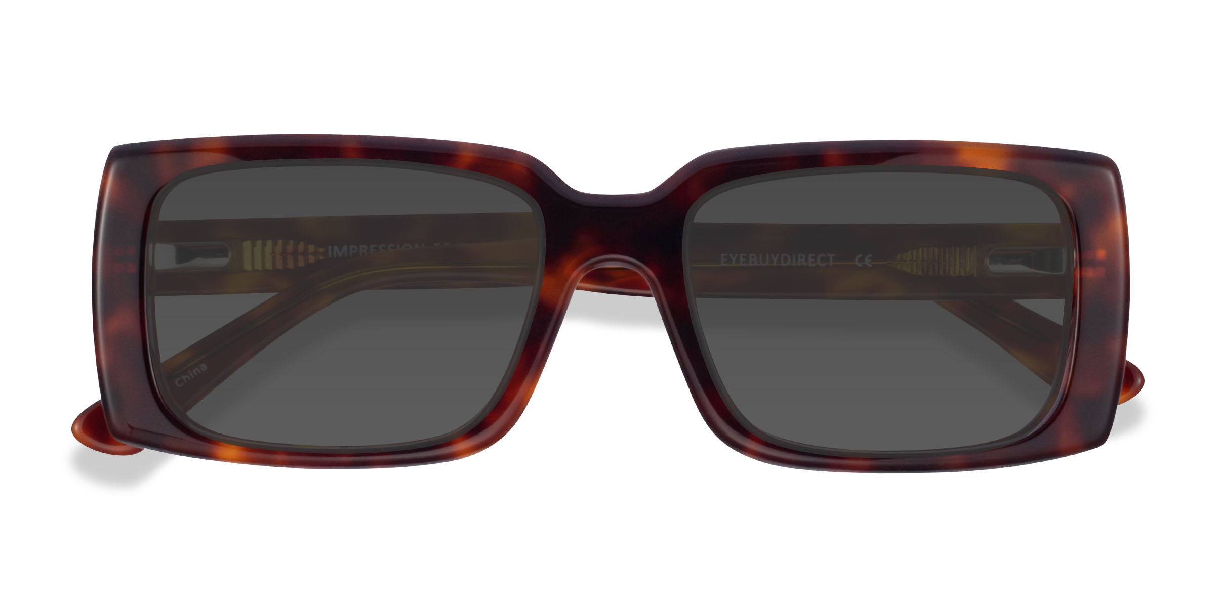 Tortoise Impression -  Acetate Sunglasses