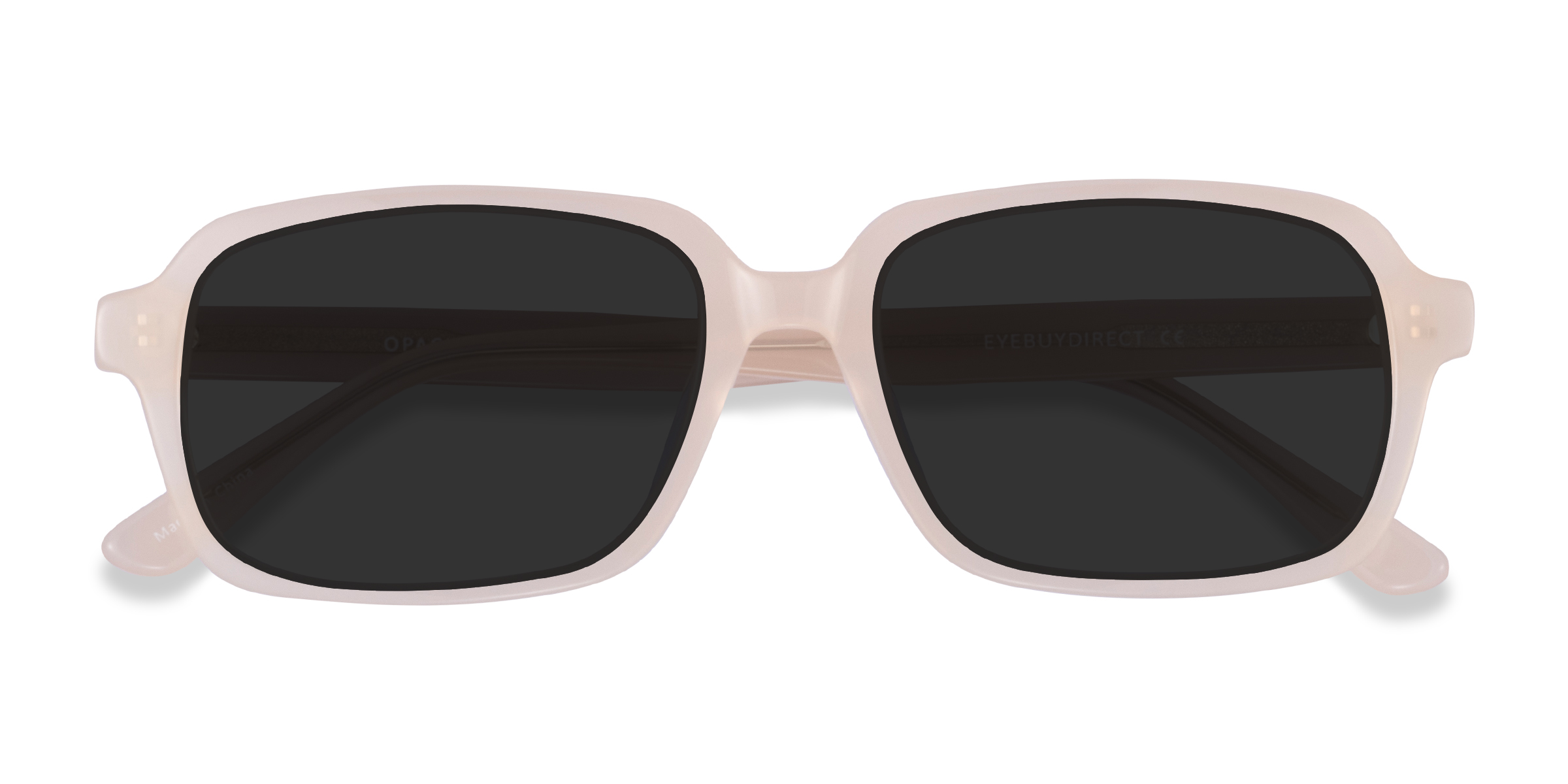 Beige Opacity -  Acetate Sunglasses