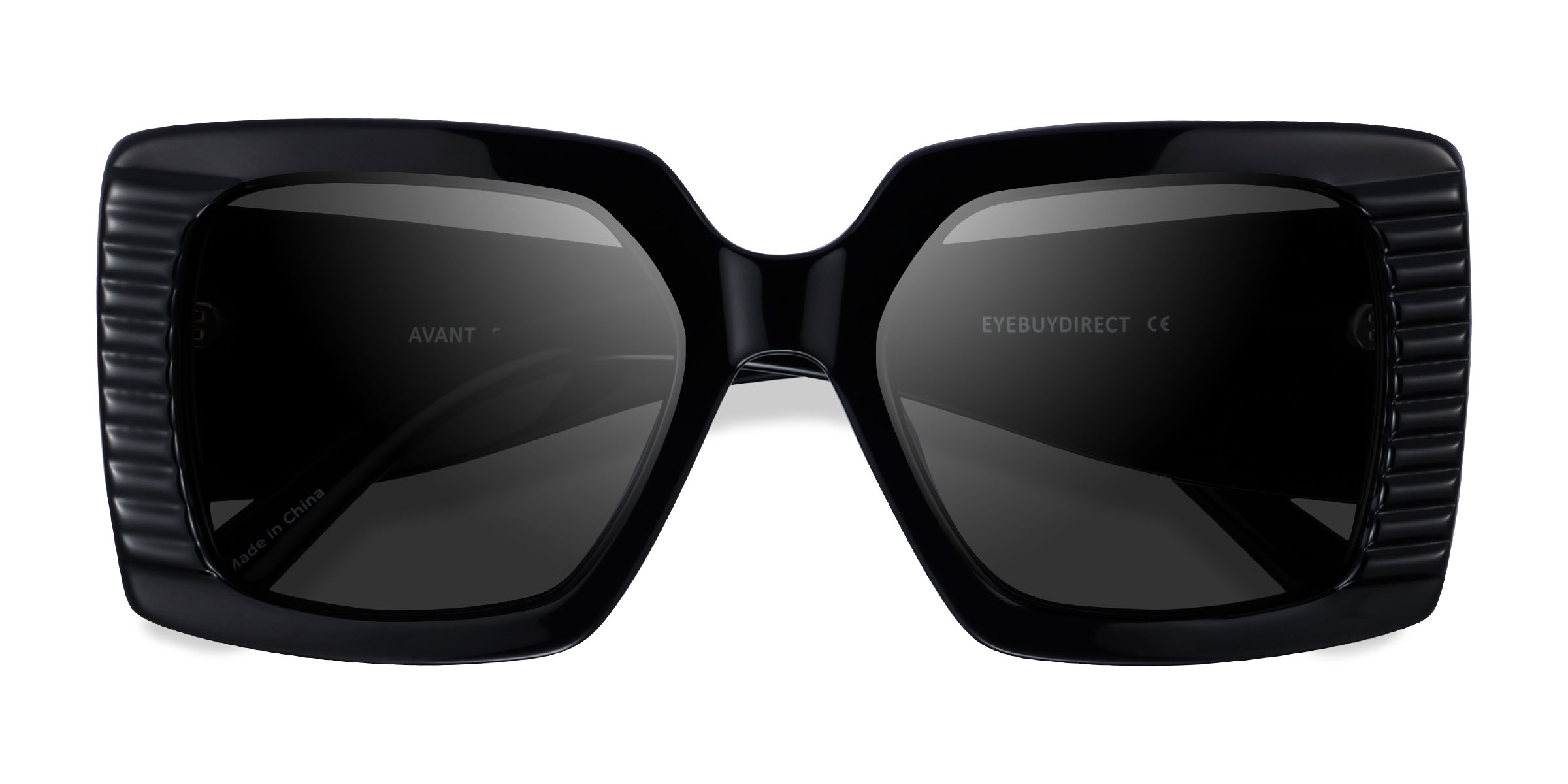 Black Avant -  Acetate Sunglasses
